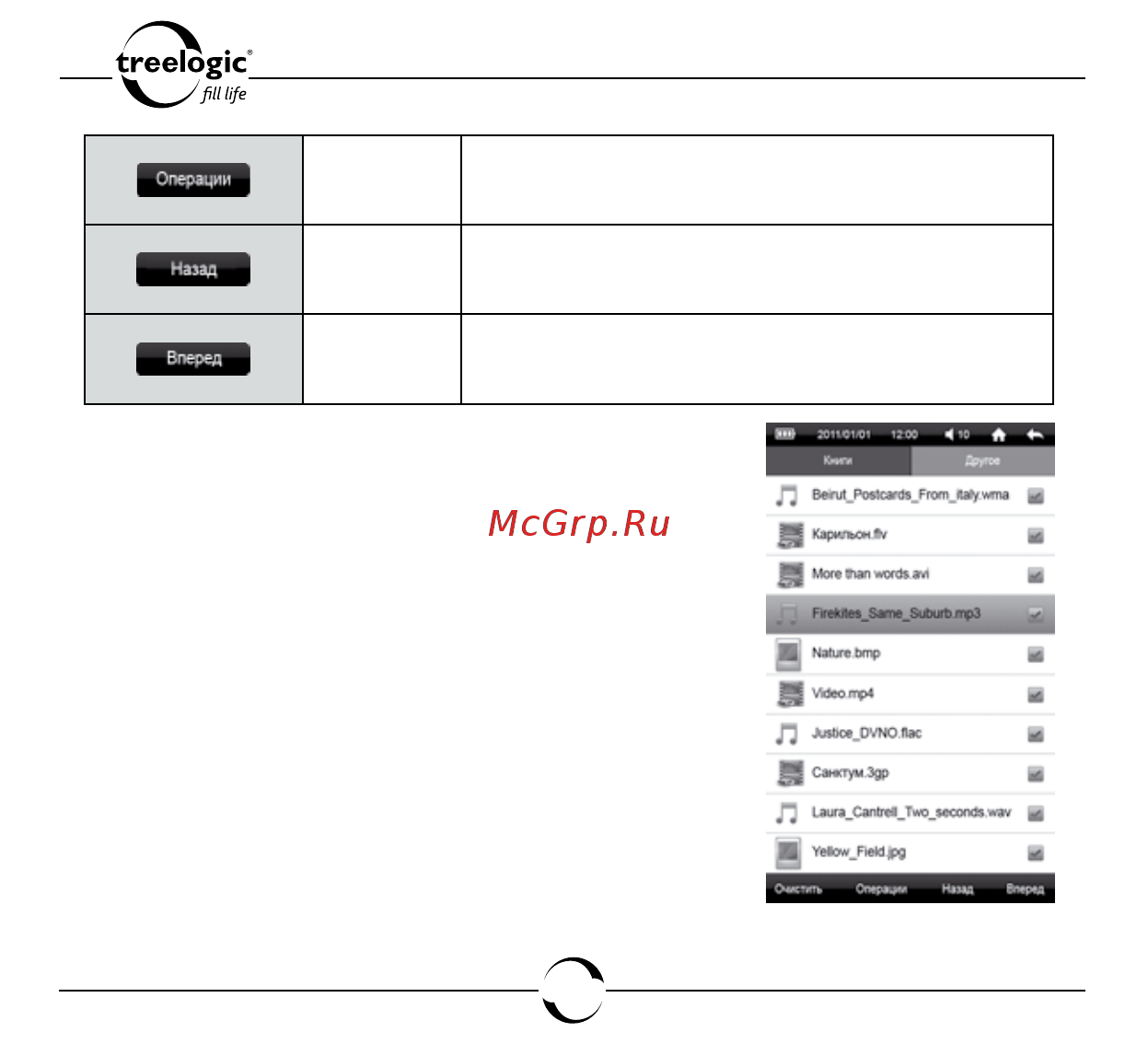 Treelogic ARCUS 704 TOUCH [43/150] Просмотр последних открытых медиафайлов