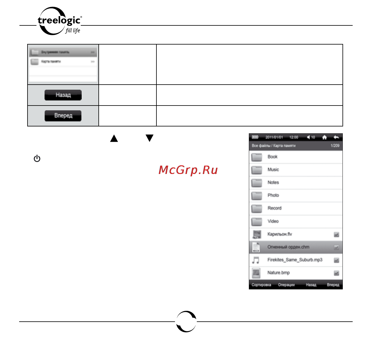 Treelogic ARCUS 703 TOUCH [147/178] Файлы