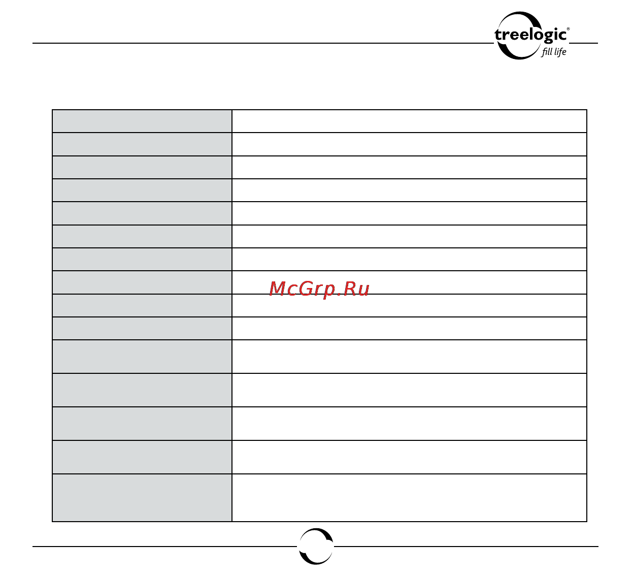 Treelogic ARCUS 703 TOUCH [174/178] Технические характеристики