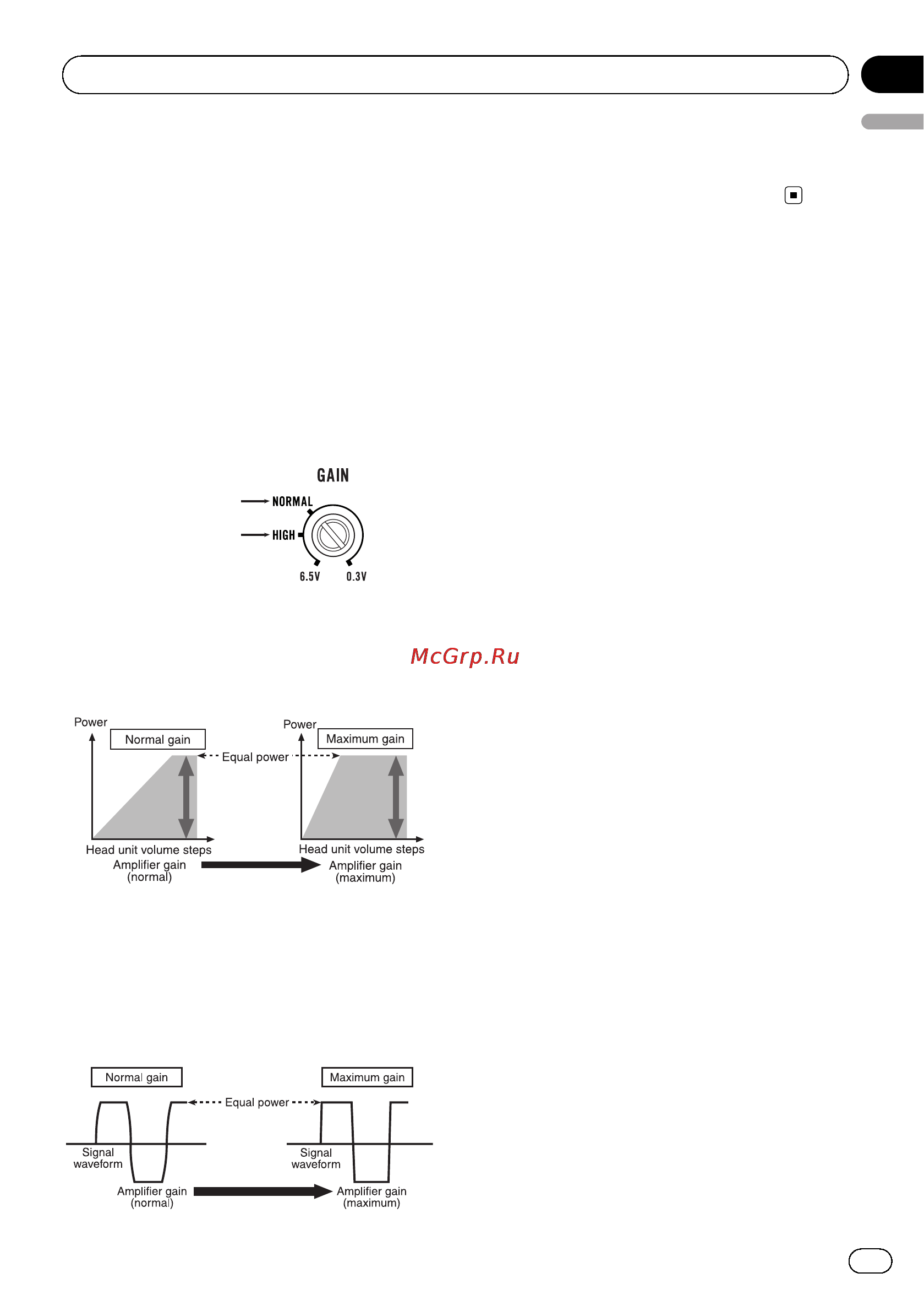 Pioneer GXT-3604B-SET-RU [5/92] Setting the unit