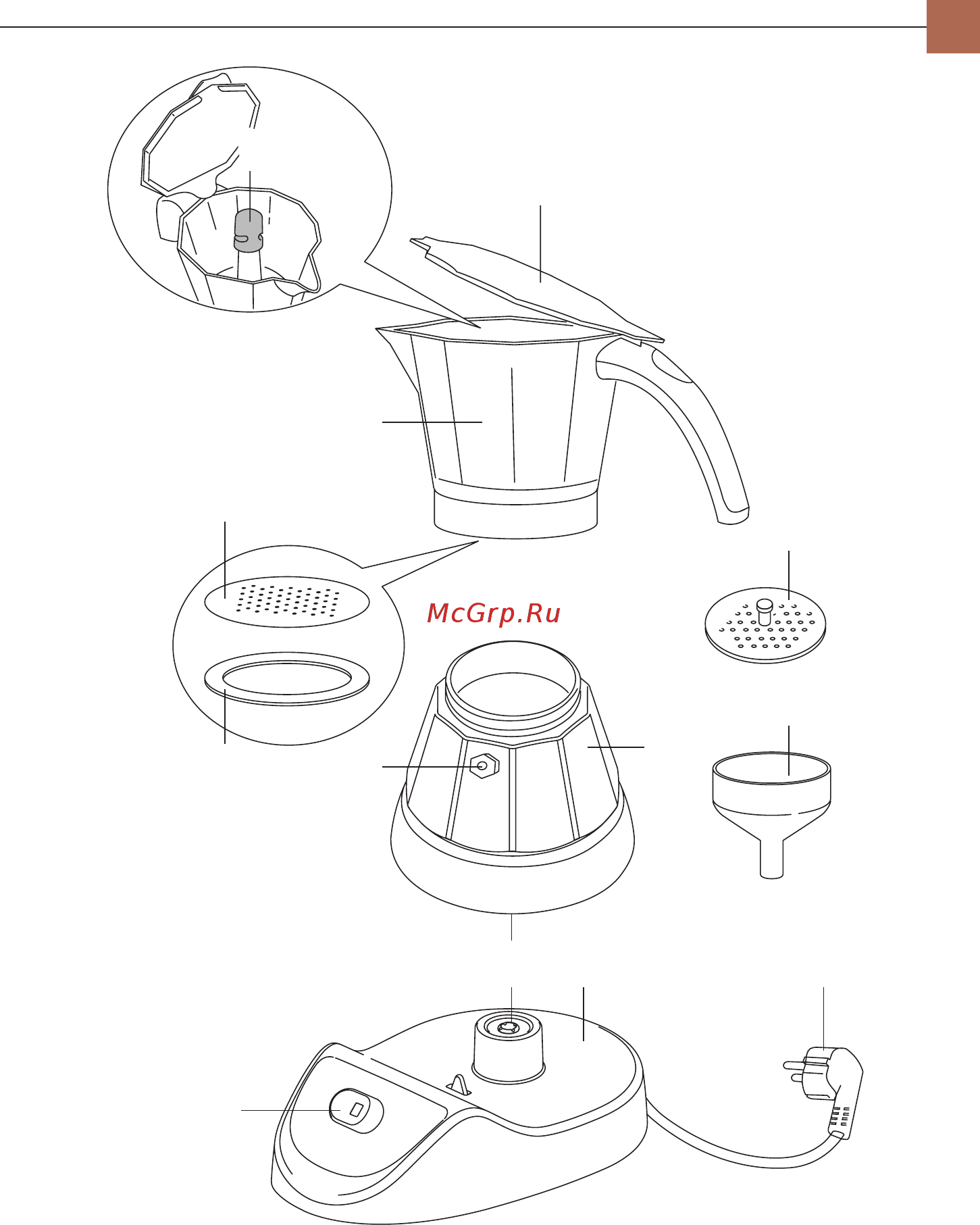 Delonghi Alicia EMKM 4 B Инструкция по эксплуатации онлайн [4/7] 376954