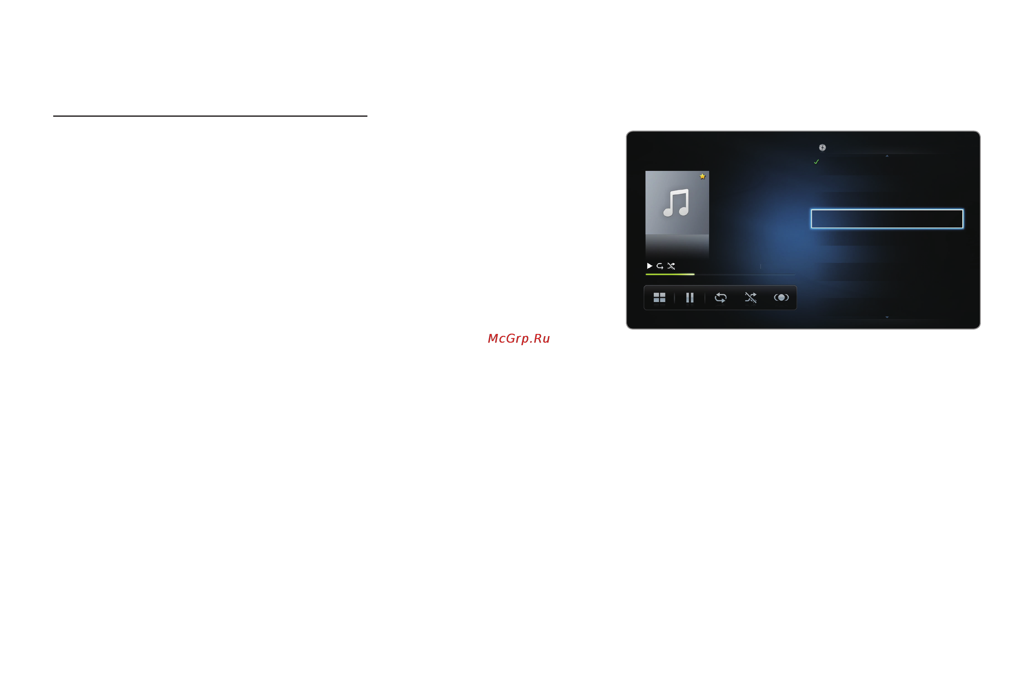 Samsung PS51D8000FS [267/337] Музыка