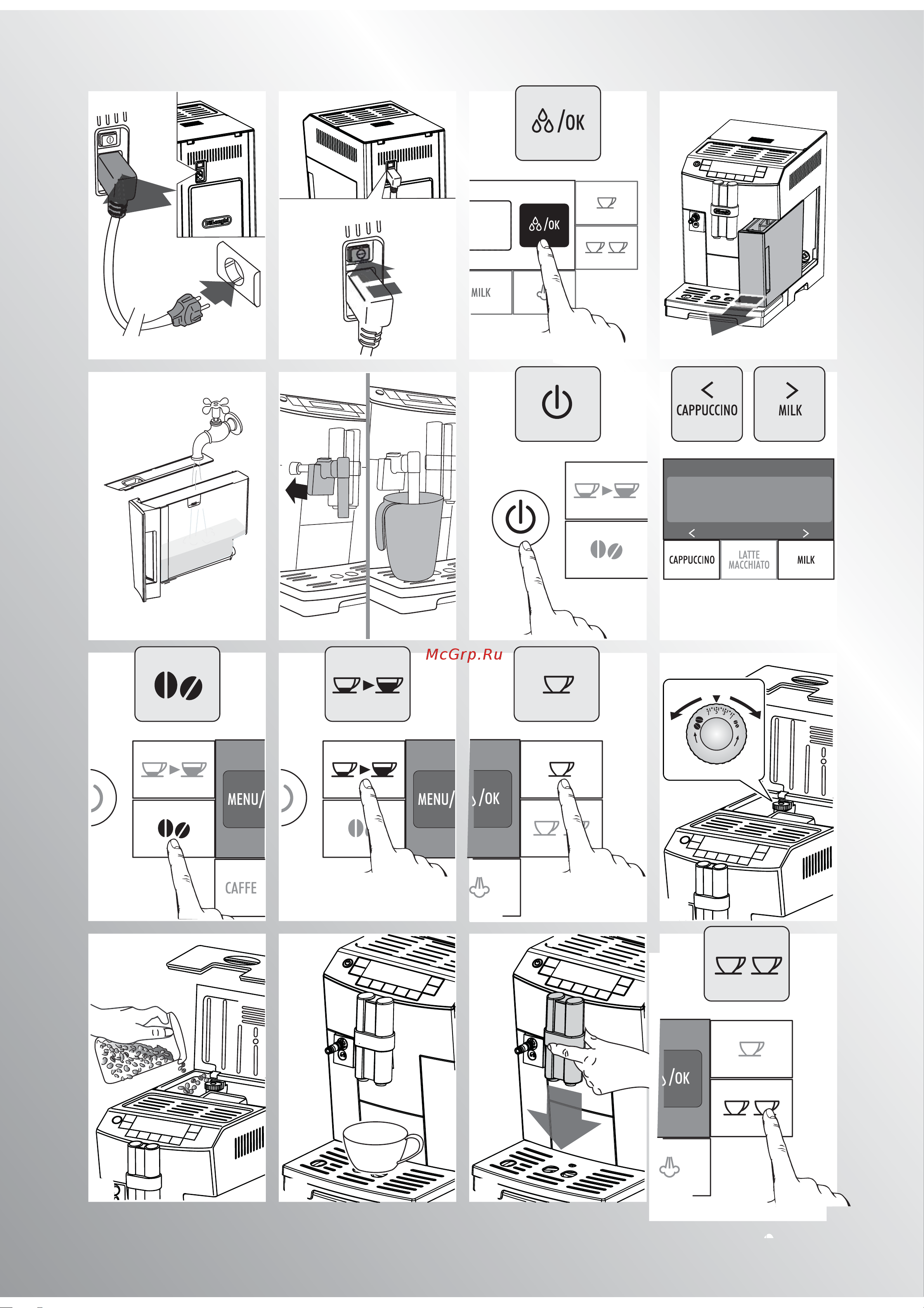 Delonghi EAM 28465M Руководство пользователя онлайн [4/24] 453191