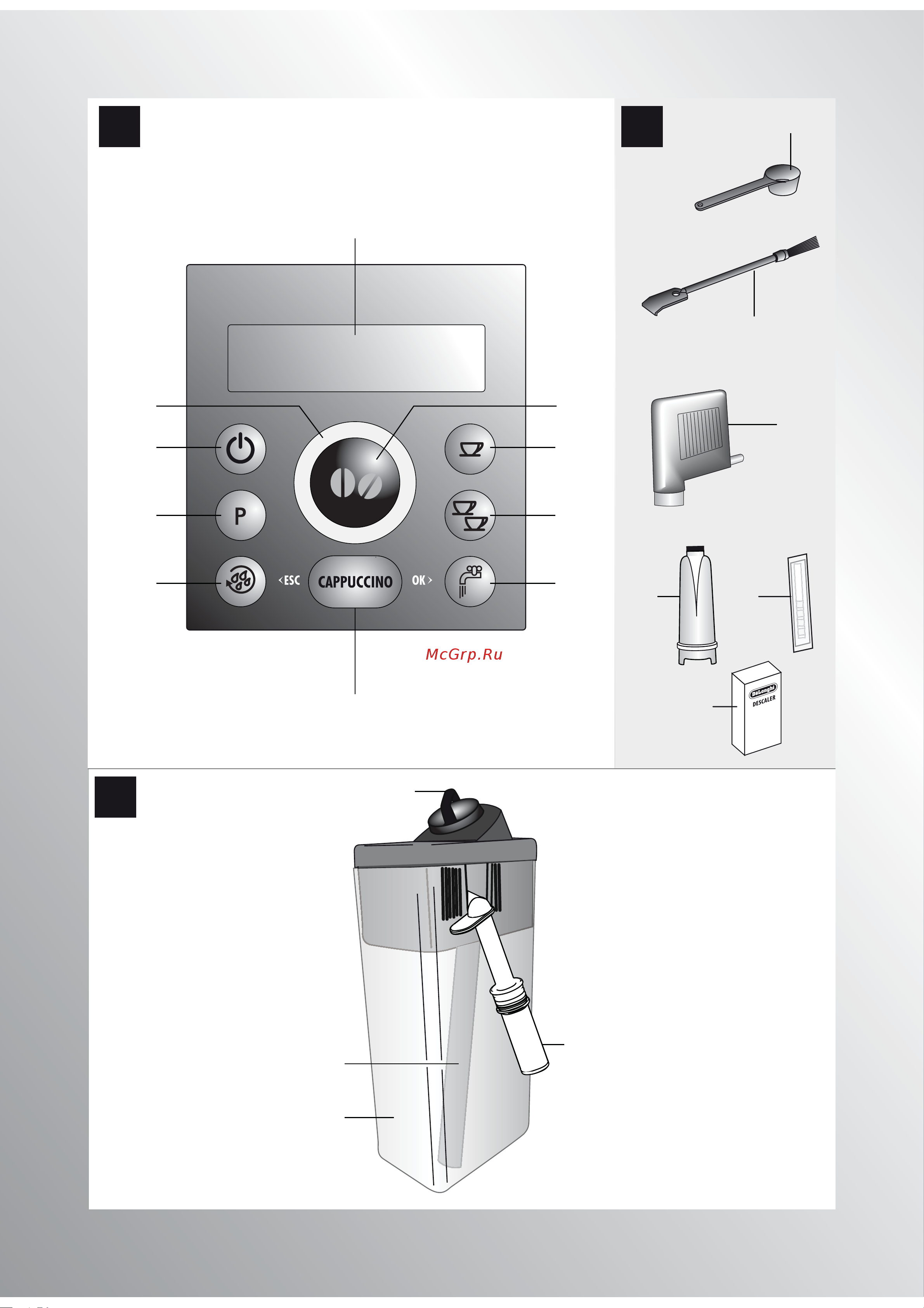 Delonghi ecam 23.460.b Инструкция по эксплуатации онлайн [2/23] 181217