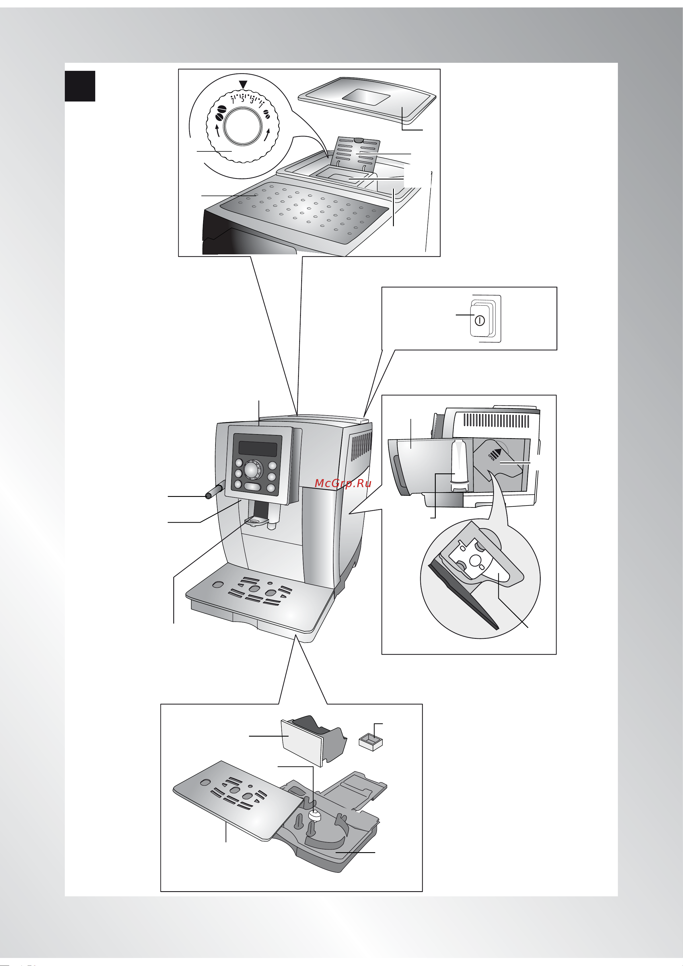 Delonghi ecam 23.460.b Инструкция по эксплуатации онлайн [3/23] 181217