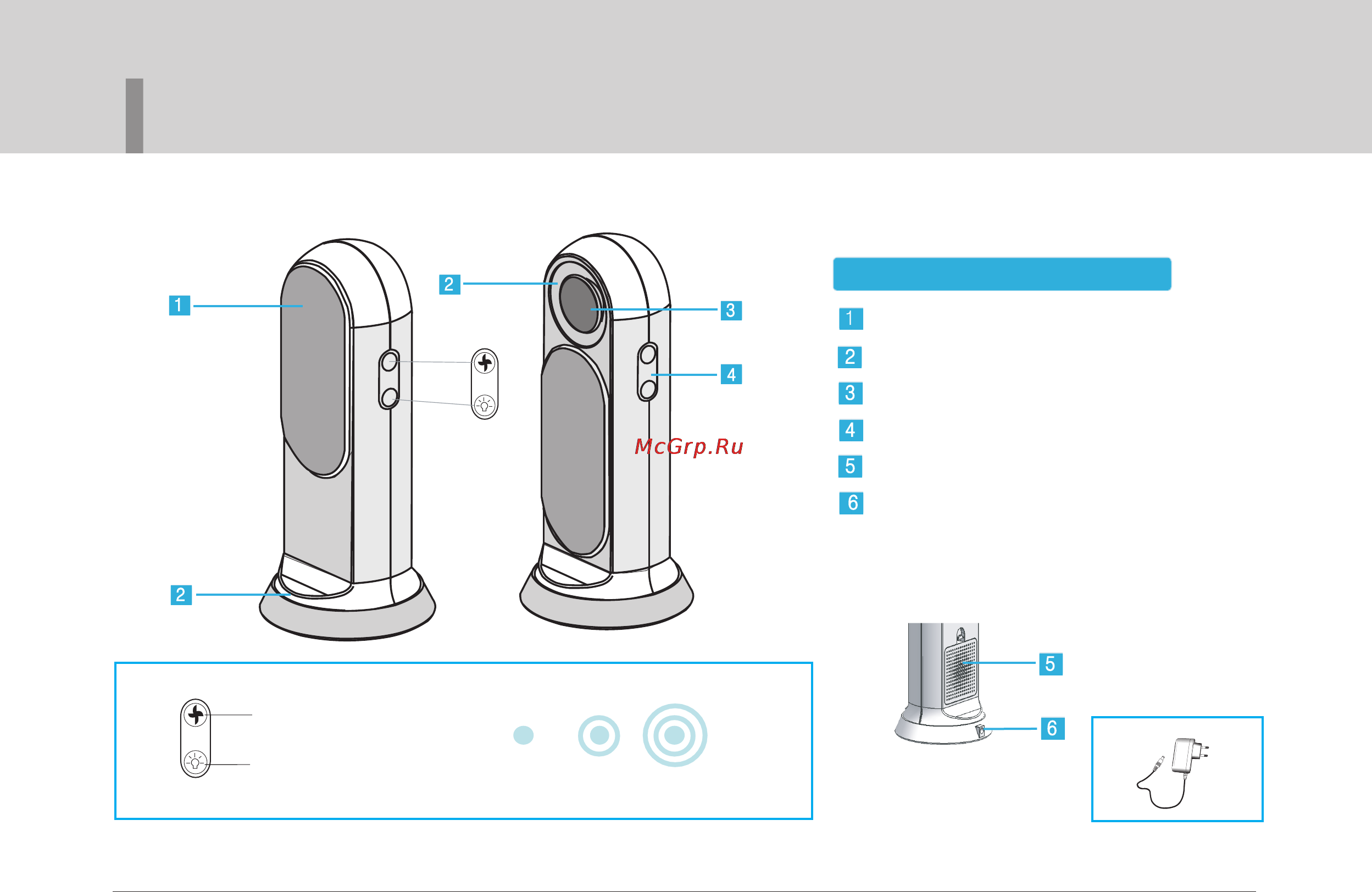 LG HPS-A090BW [7/16] Наименование деталей