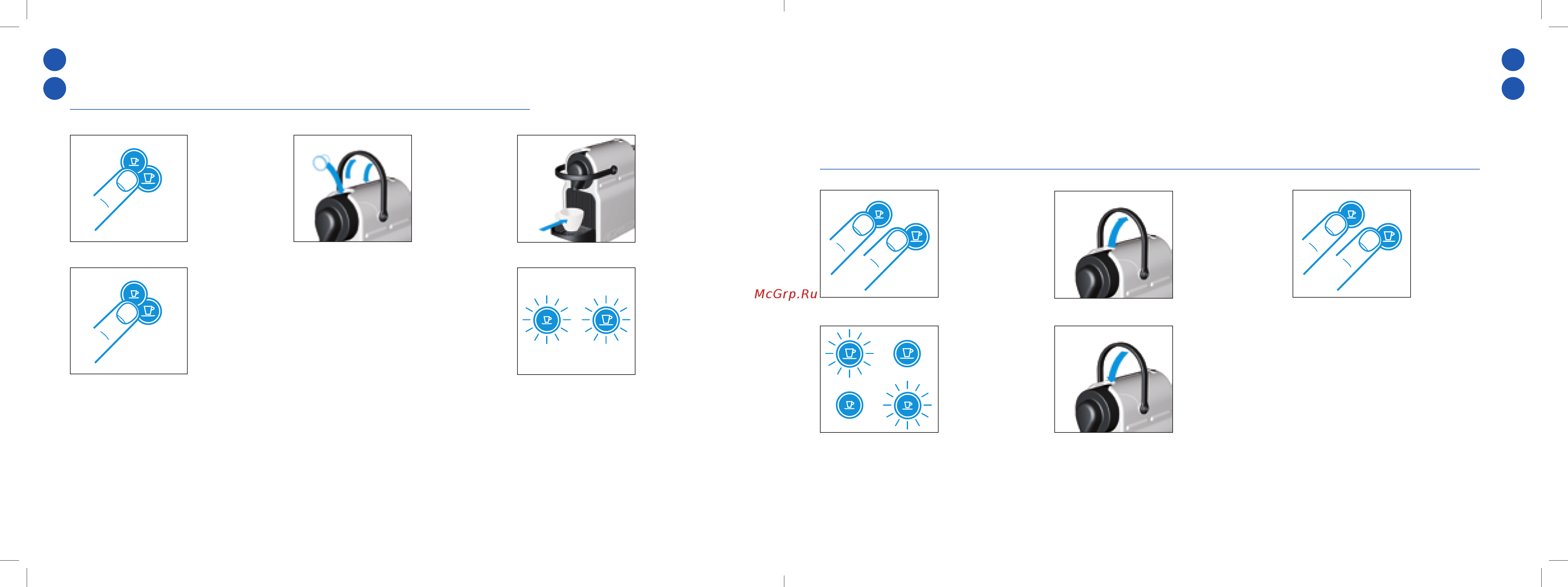 Krups Inissia XN100410 [17/63] Leeren des systems vor längerer nichbetnutzung zum frostschutz oder vor einer reparatur svuotamento del sistema prima di lunghi periodi di inutilizzo per la protezione antigelo o prima di una riparazione