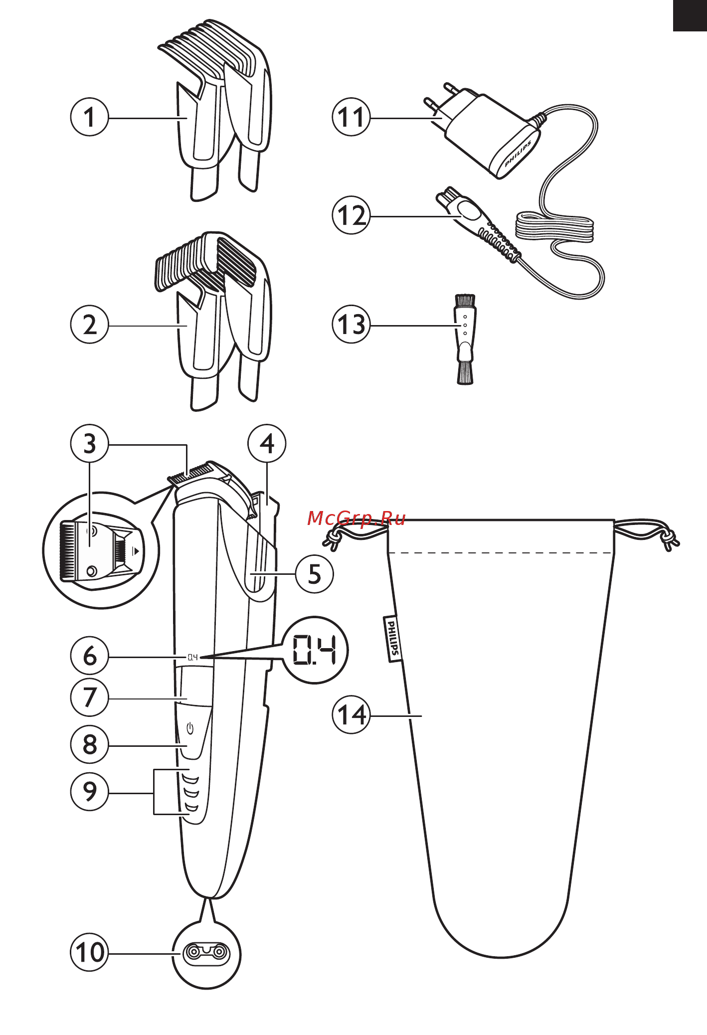 Philips BT9290/15 Инструкция по эксплуатации онлайн [2/15] 93926