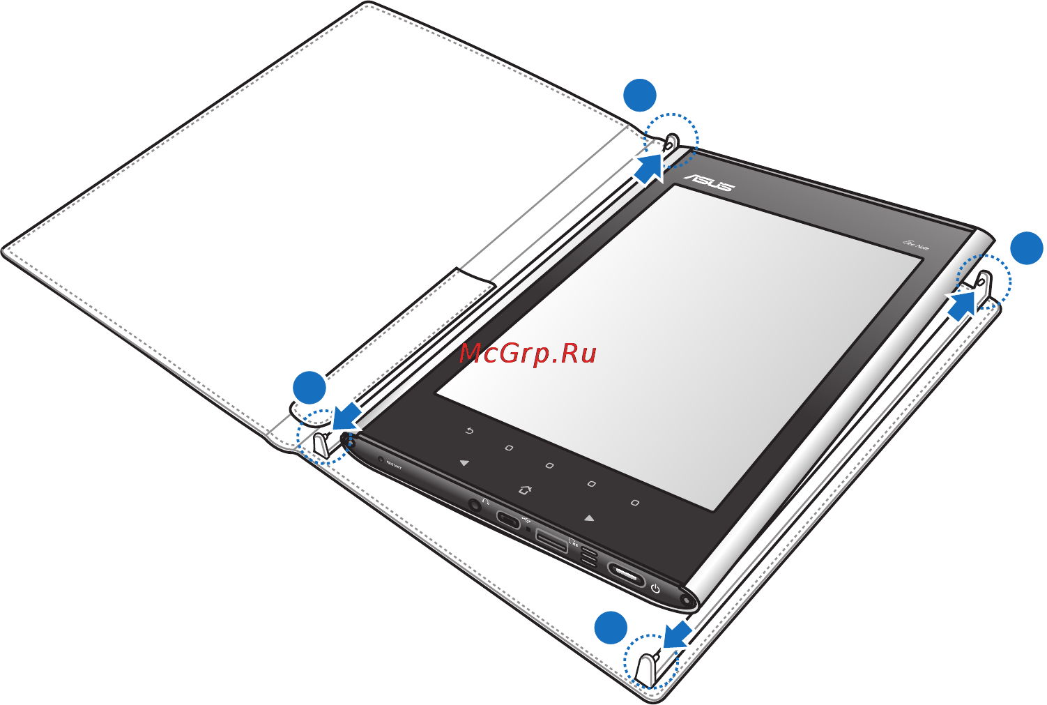 Asus EEE NOTE EA800 [30/38] Футляр для eee note