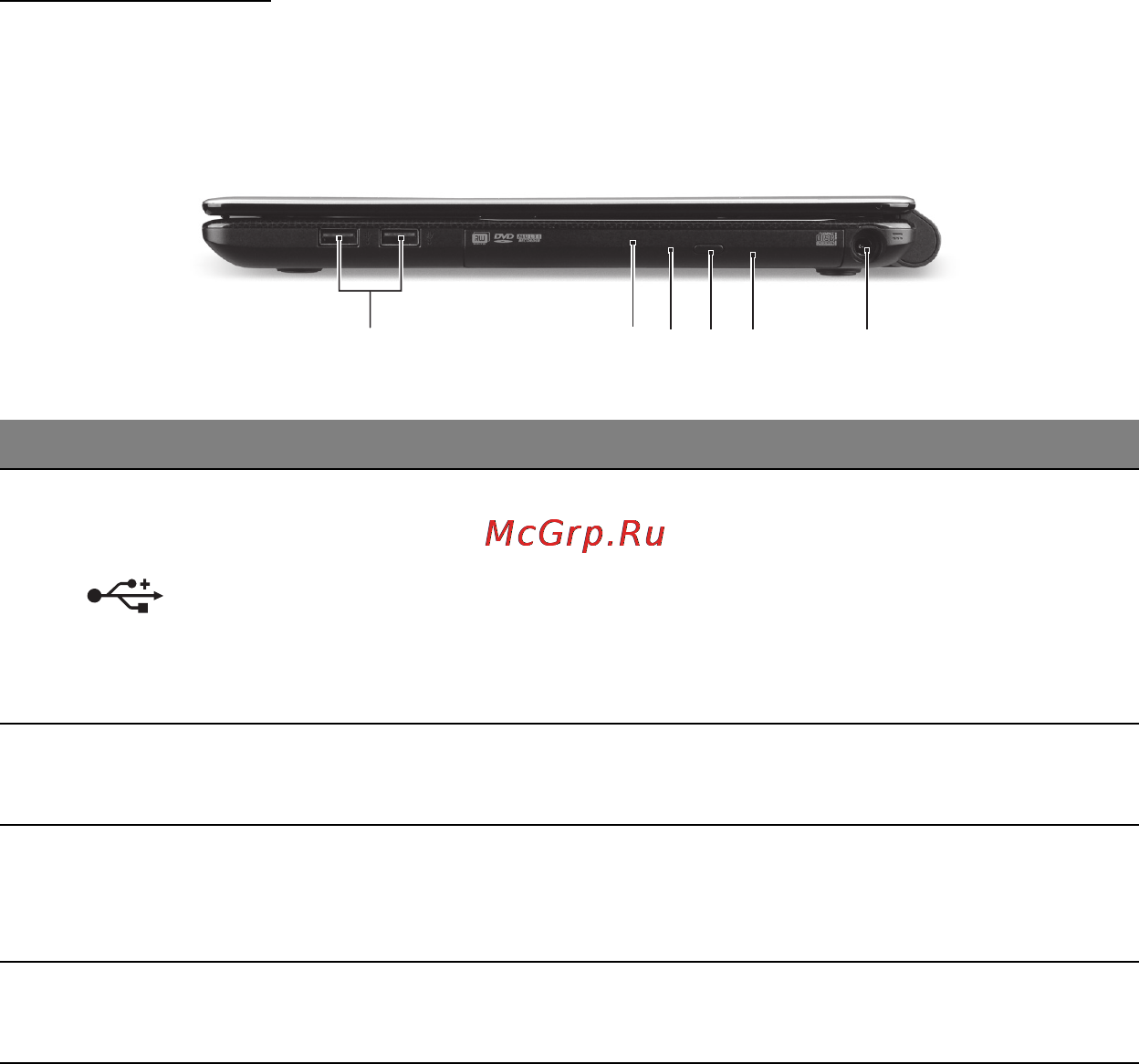 Packard Bell EASYNOTE TE69HW-29572G32Mnsk [23/133] Вид справа