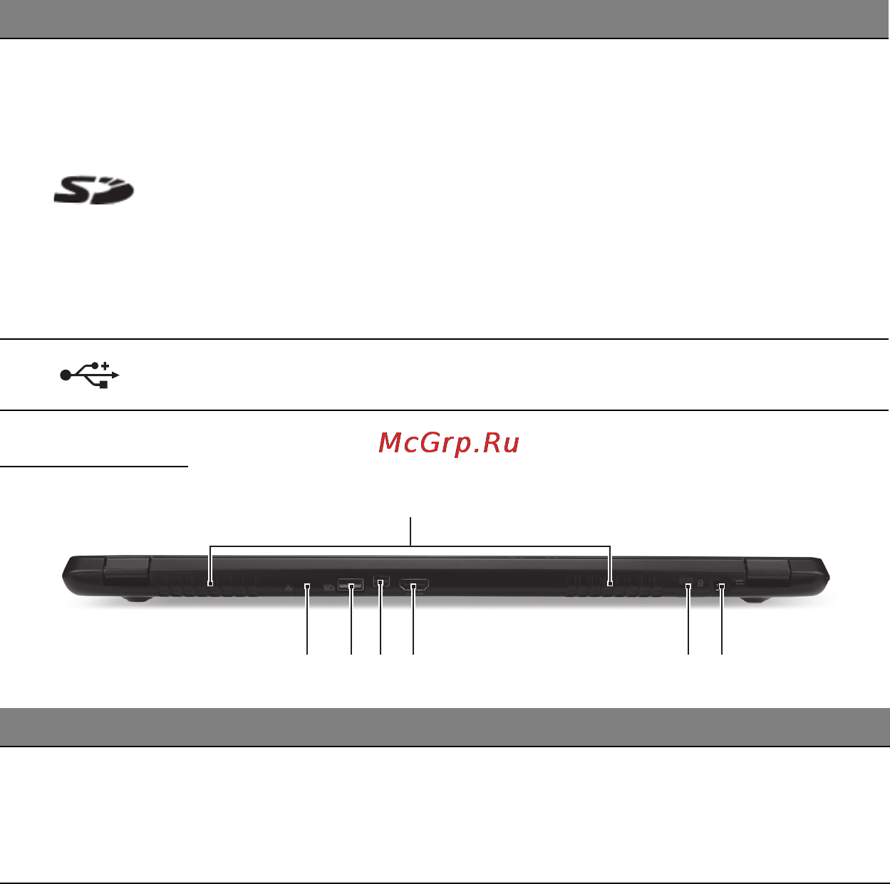 Acer Aspire V5-552G-85558G1Takk [30/125] Вид сзади