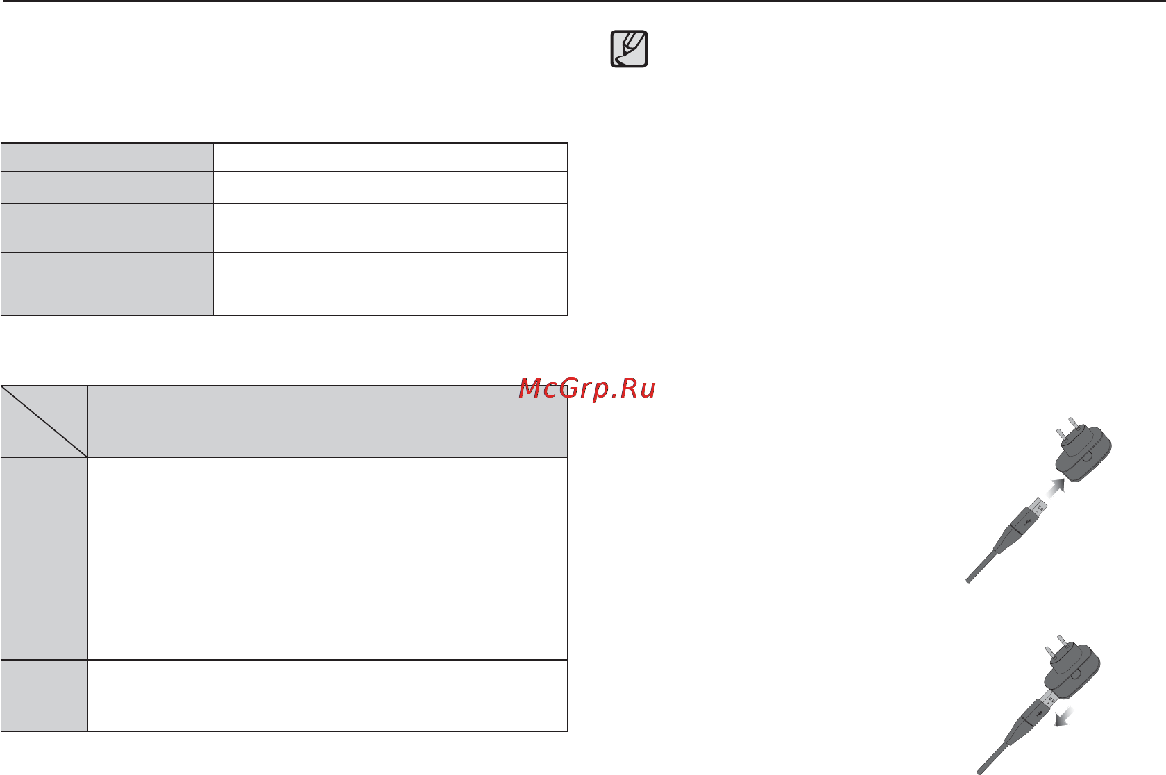 Samsung WP10 [13/105] Подсоединение к источнику питания