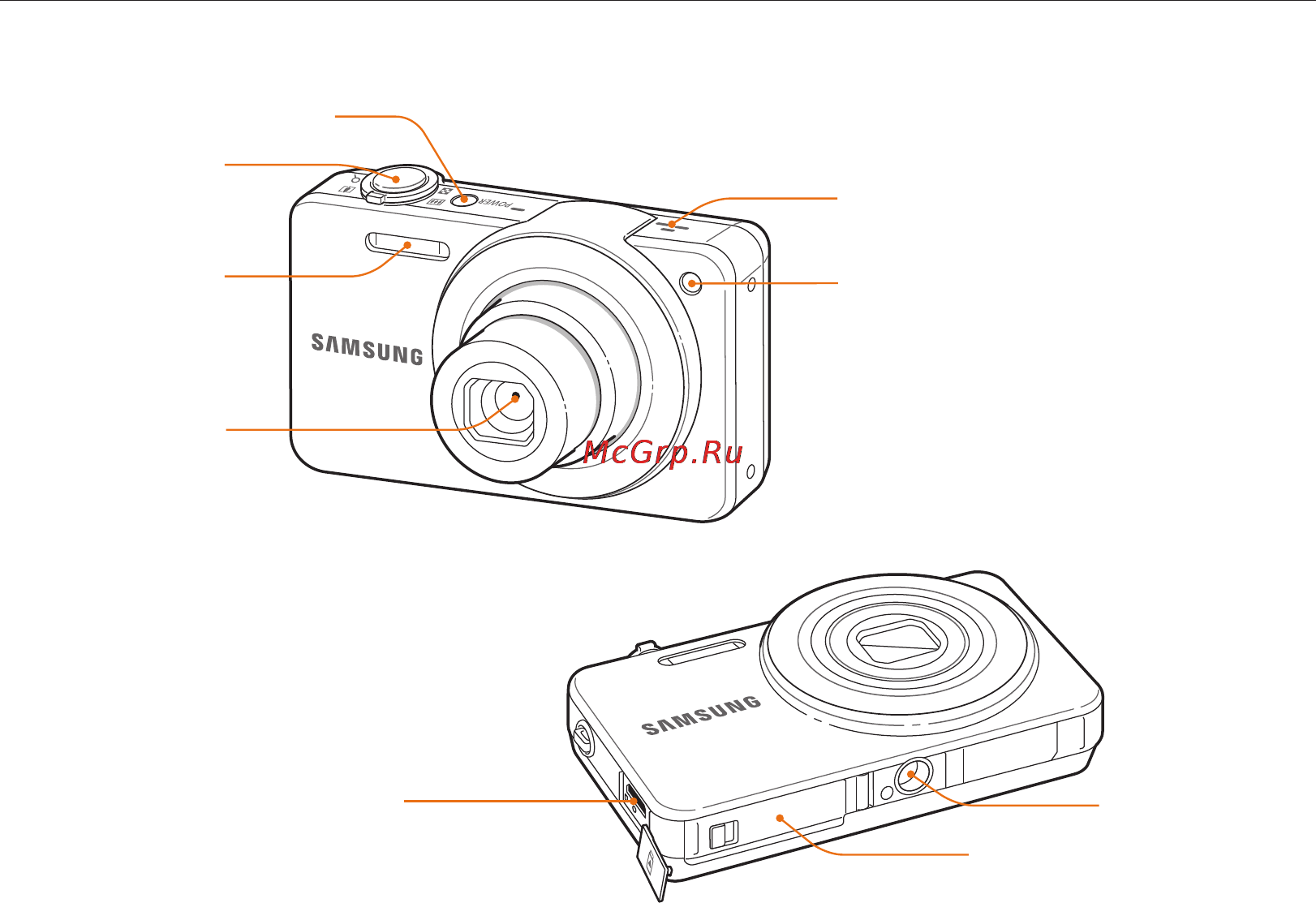 Samsung ST95 [15/138] Устройство камеры
