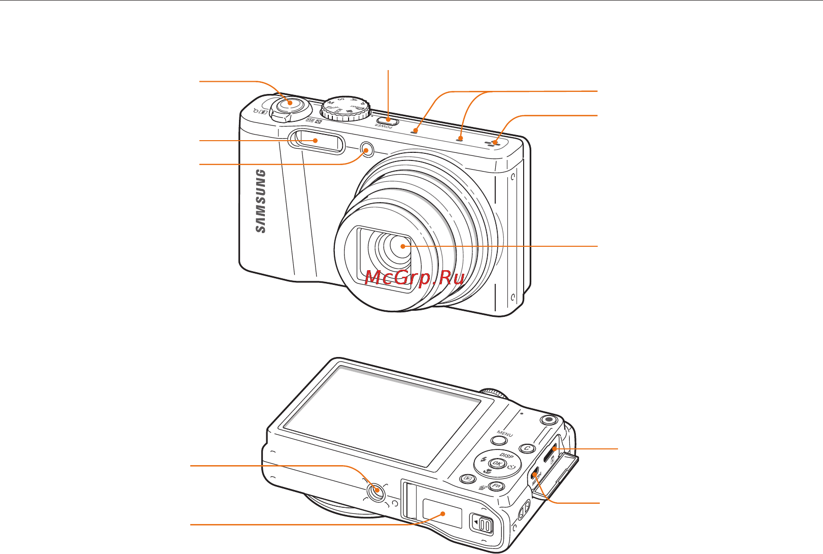 Samsung WB690 [15/129] Внешний вид камеры