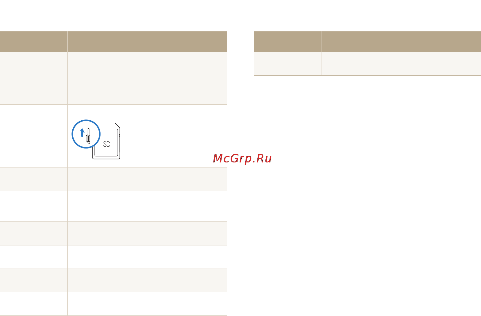 Samsung ES9 [83/105] Сообщения об ошибках