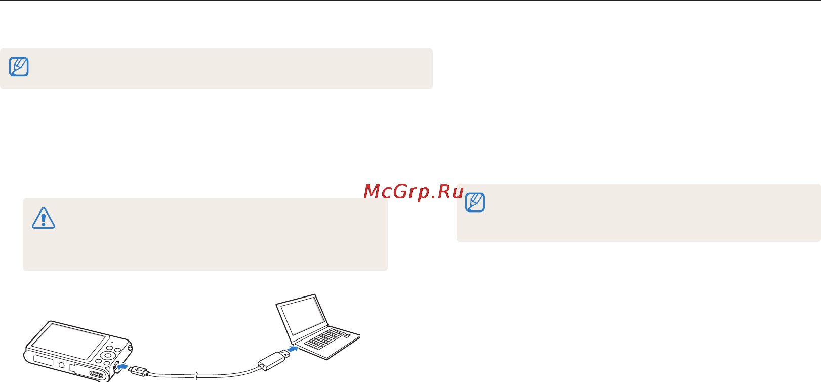 Samsung ST88 [96/131] Подключите камеру к компьютеру macintosh с помощью usb кабеля