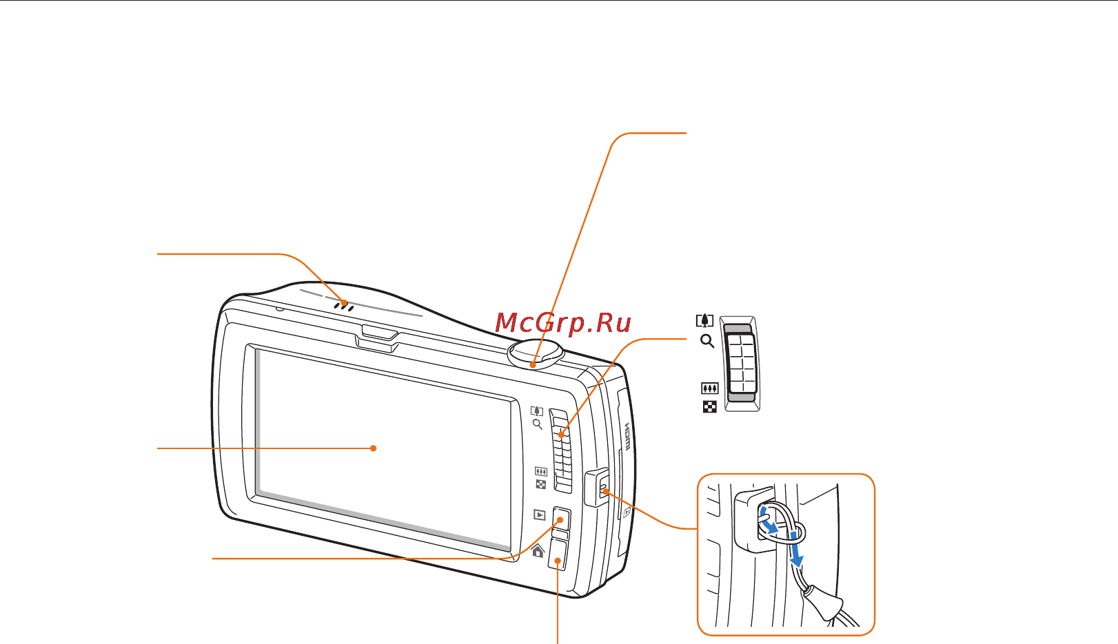 Samsung ST65 [16/141] Устройство камеры