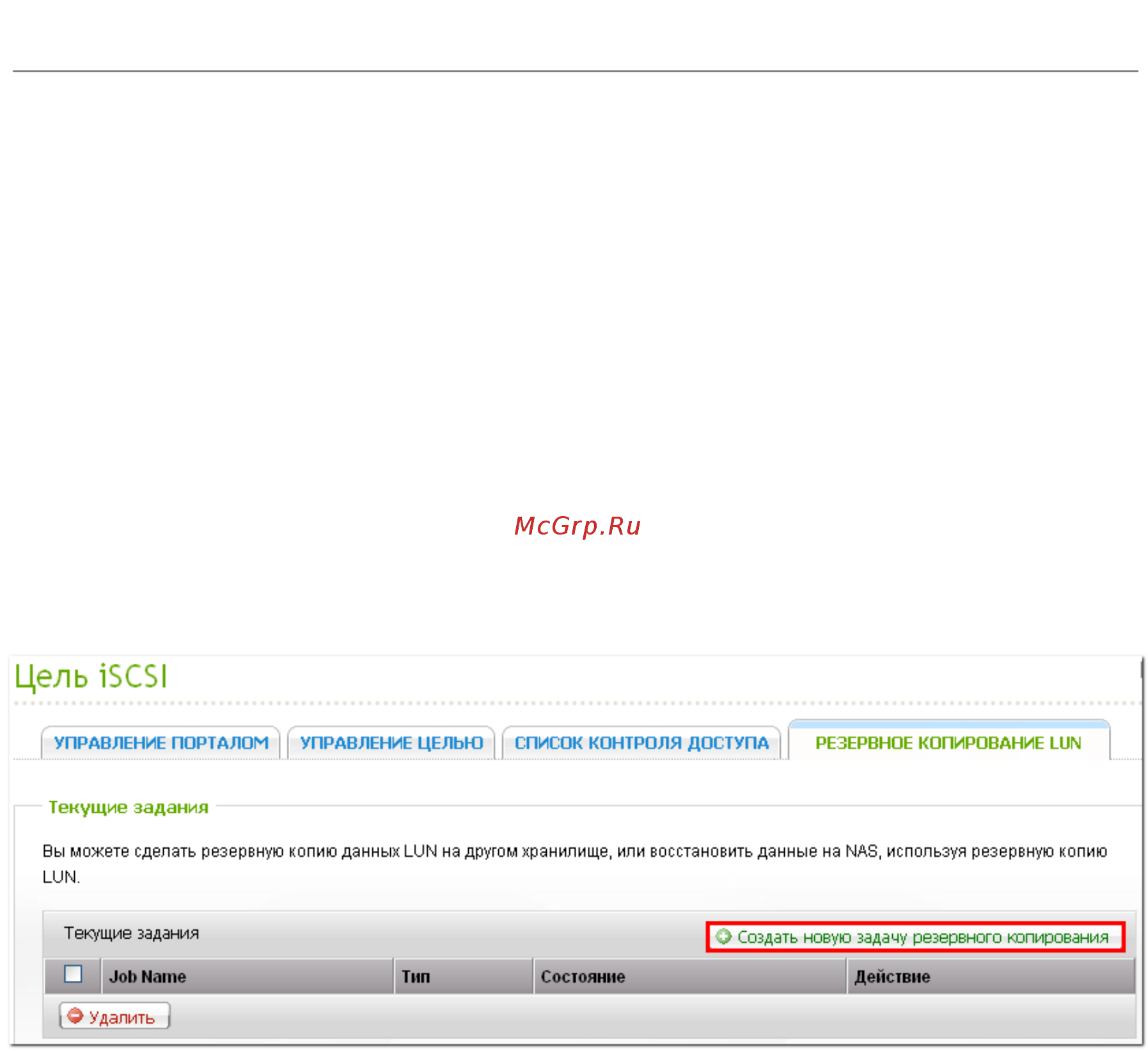 Qnap TS-220 [174/742] Цель iscsi