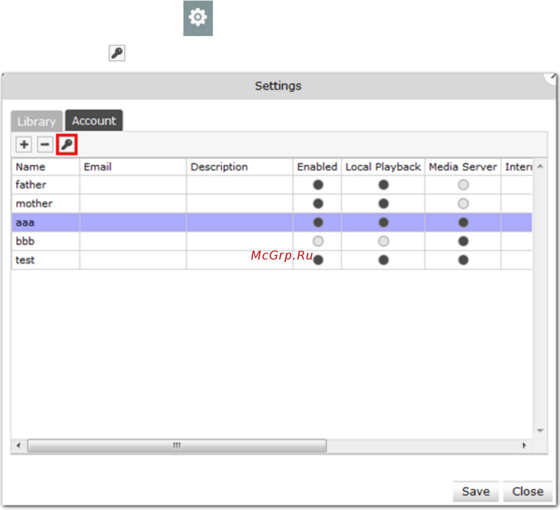 Qnap TS-220 [453/742] Settings