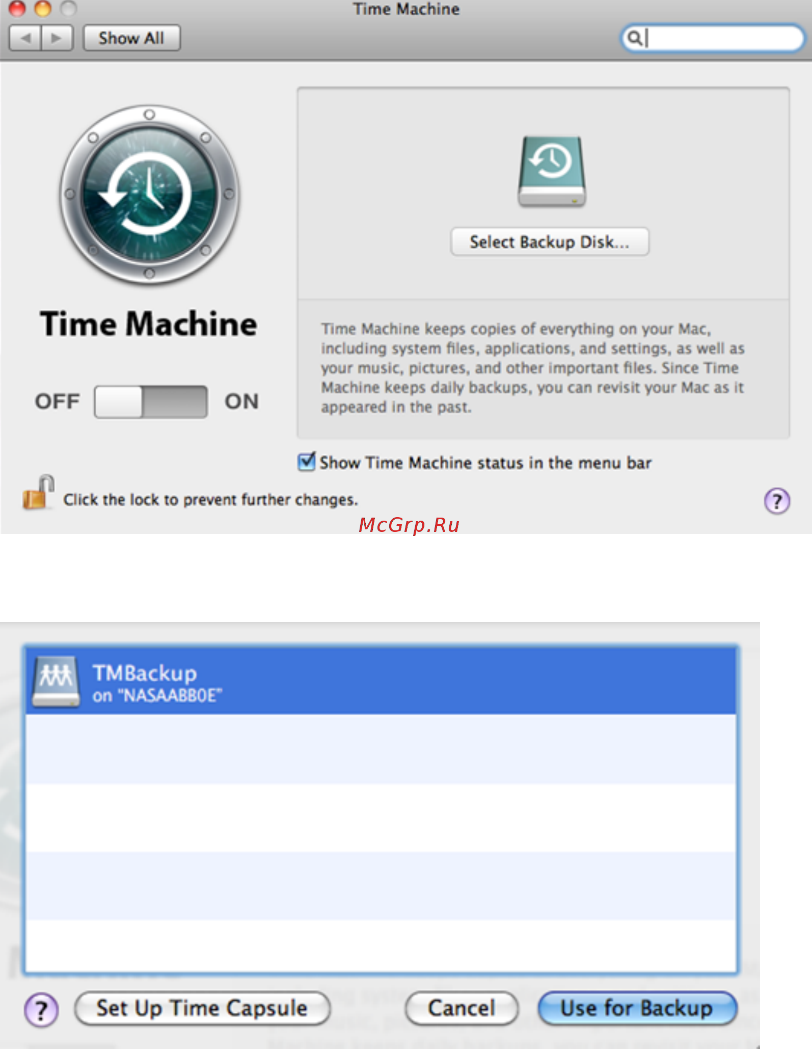 Qnap TS-220 [584/742] Time machine