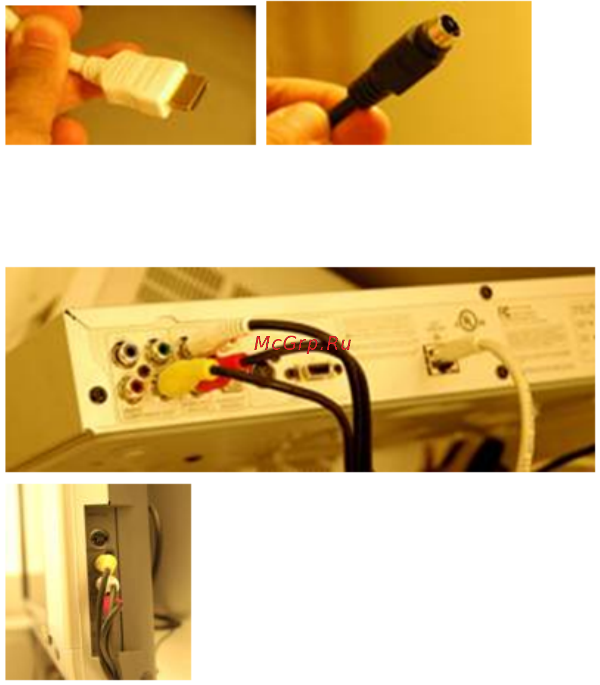 Qnap ts-451 [712/742] Подключение видеовыходов и аудиовыходов к телевизору