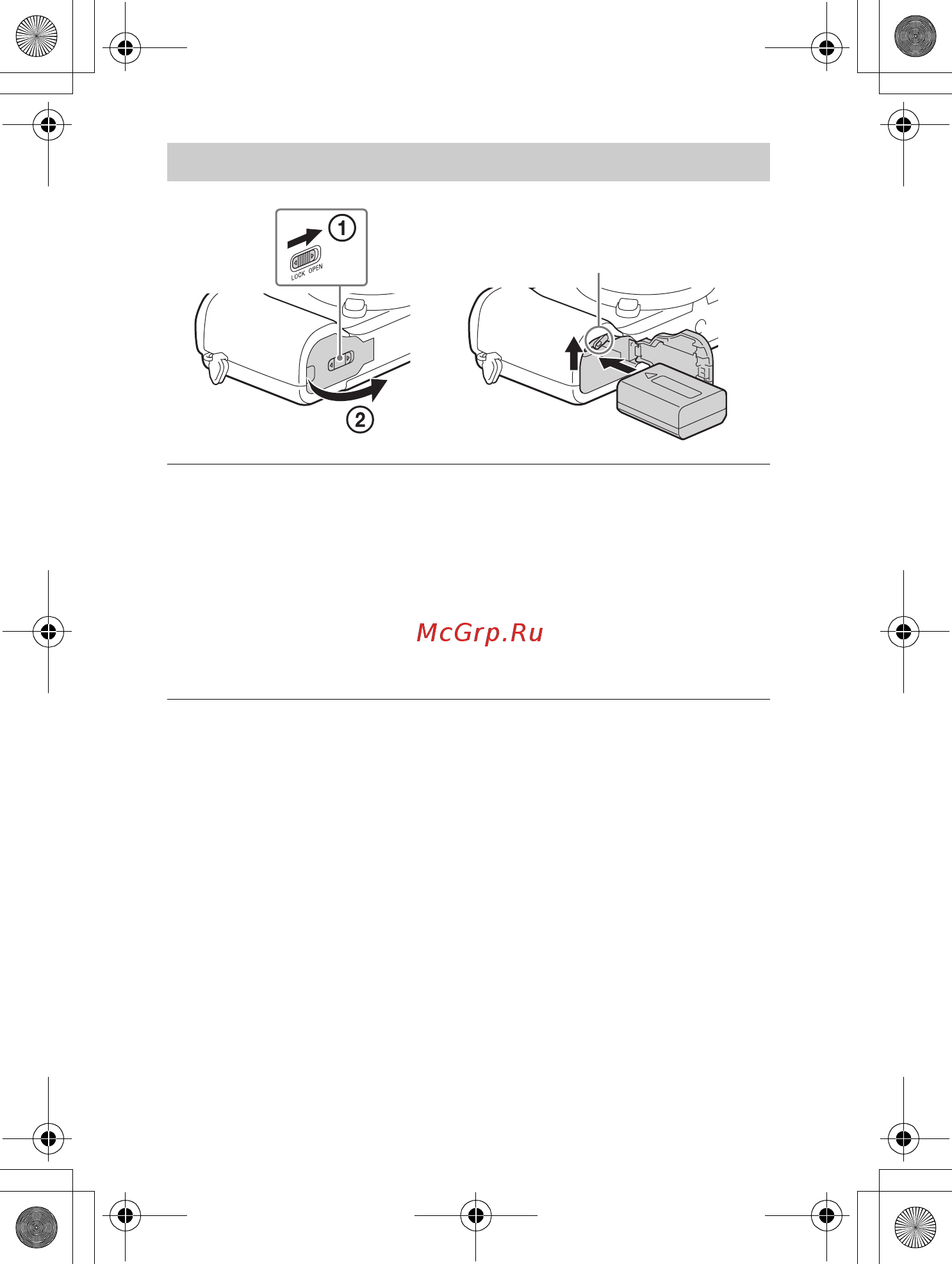 Sony Alpha A5000 kit White [14/41] Вставка аккумулятора
