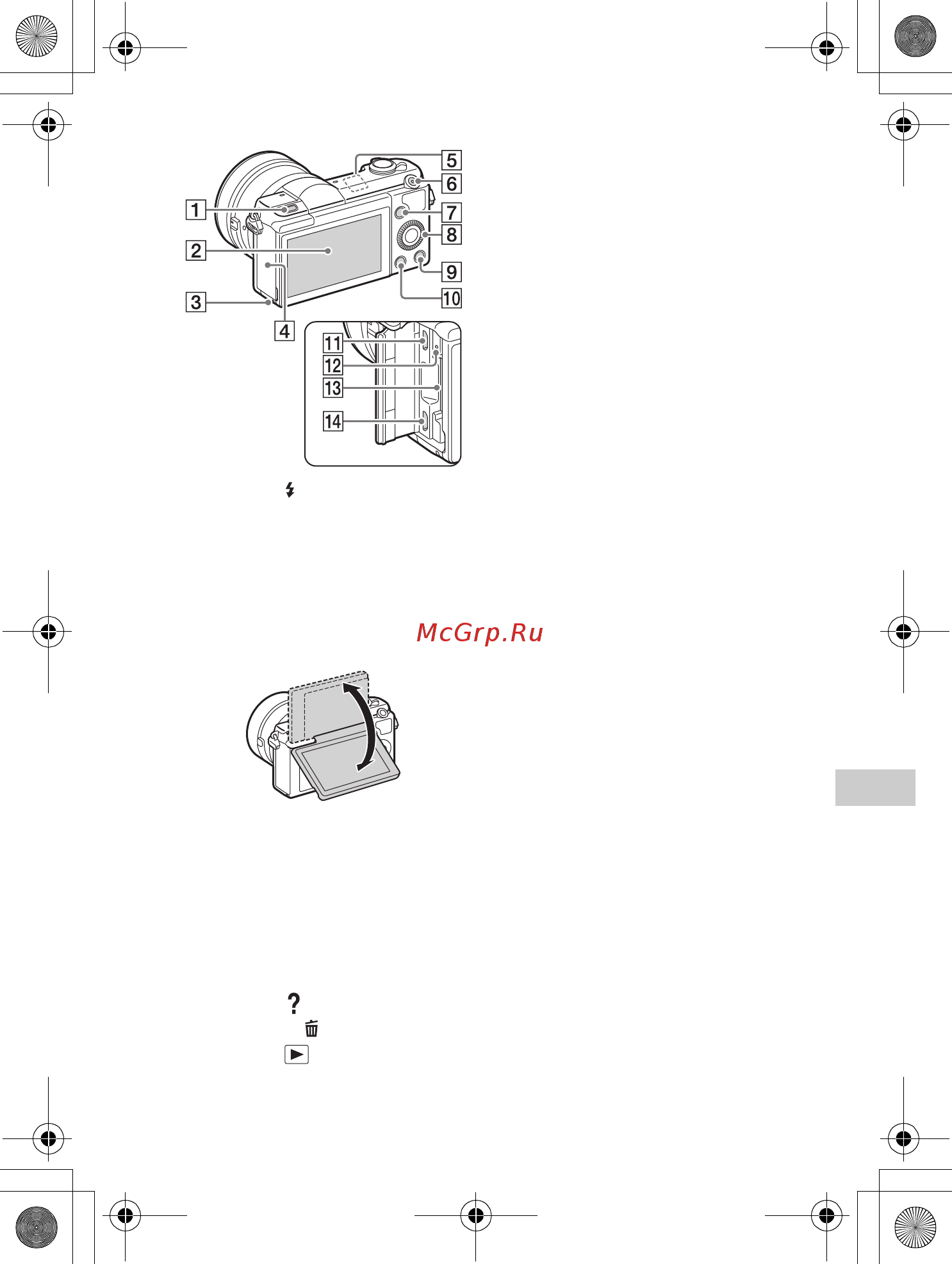 Sony Alpha A5000 kit Black Инструкция по эксплуатации онлайн [11/41] 94028