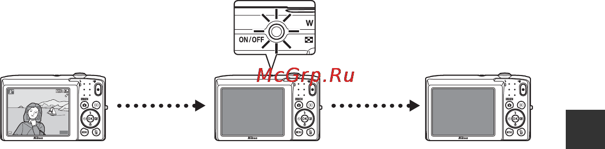 Nikon Coolpix S2800 Silver [39/212] Функция автоматического выключения