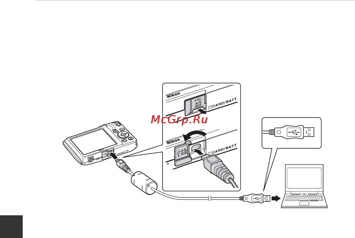 Nikon Coolpix S2800 Silver [98/212] Передача изображений на компьютер