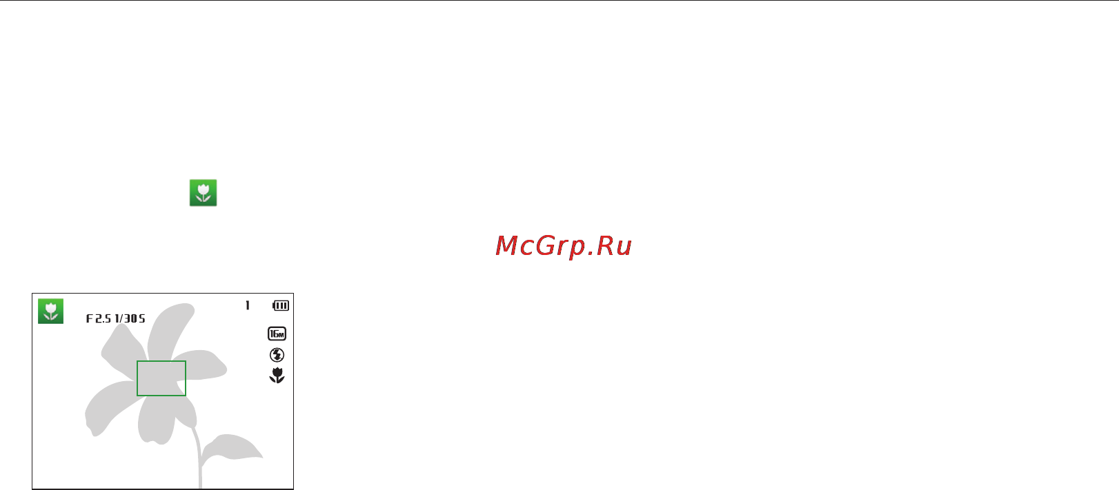 Samsung DV300F [53/166] Режим макросъемка