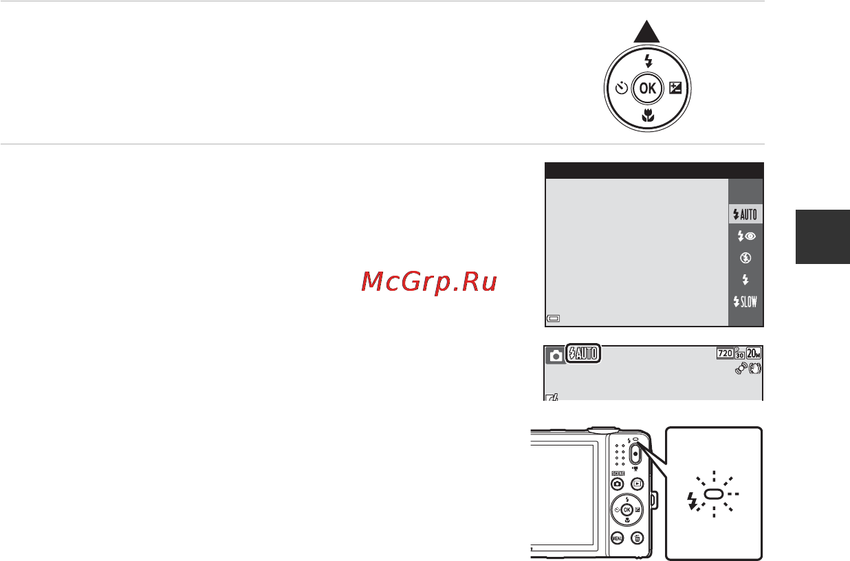 Nikon Coolpix S6700 Red [63/212] Использование вспышки