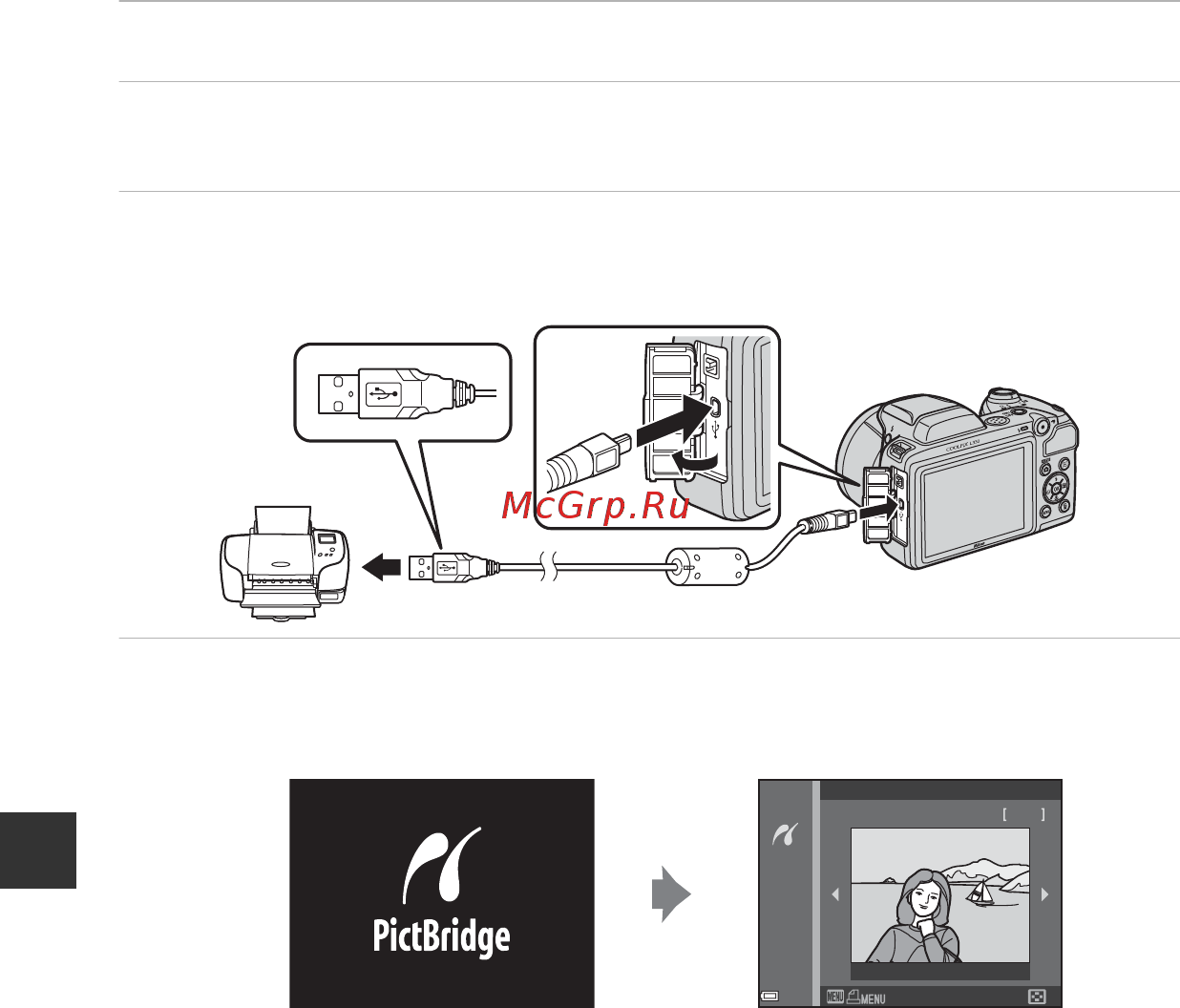 Nikon Coolpix L330 Black [106/184] Подключение фотокамеры к принтеру