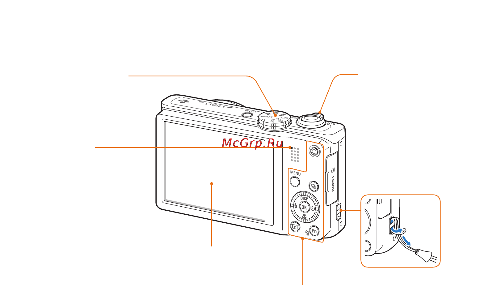 Samsung WB750 [16/144] Внешний вид камеры