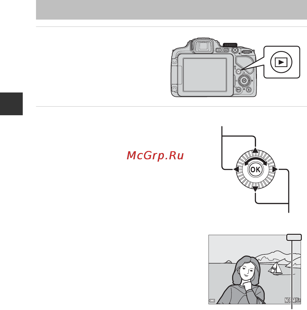 Nikon Coolpix P600 Red [56/160] Пункт 5 просмотр снимков