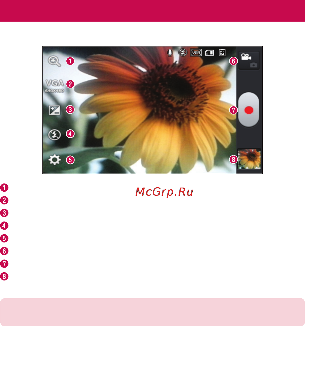 LG Optimus L4 II Dual E445 White [225/236] Video camera