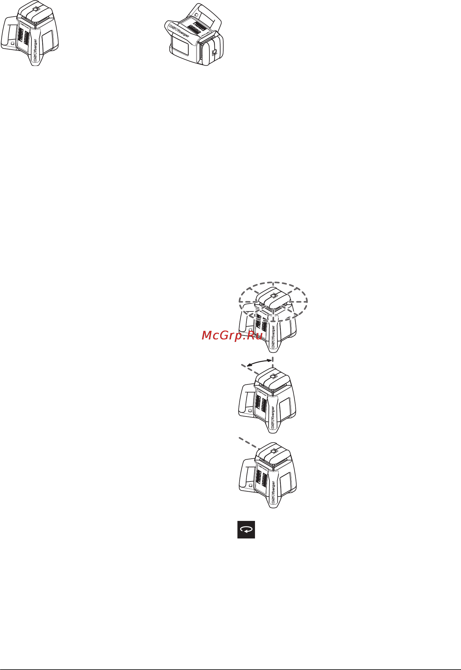 Cst/berger RL25H Set [222/501] Rodzaje pracy