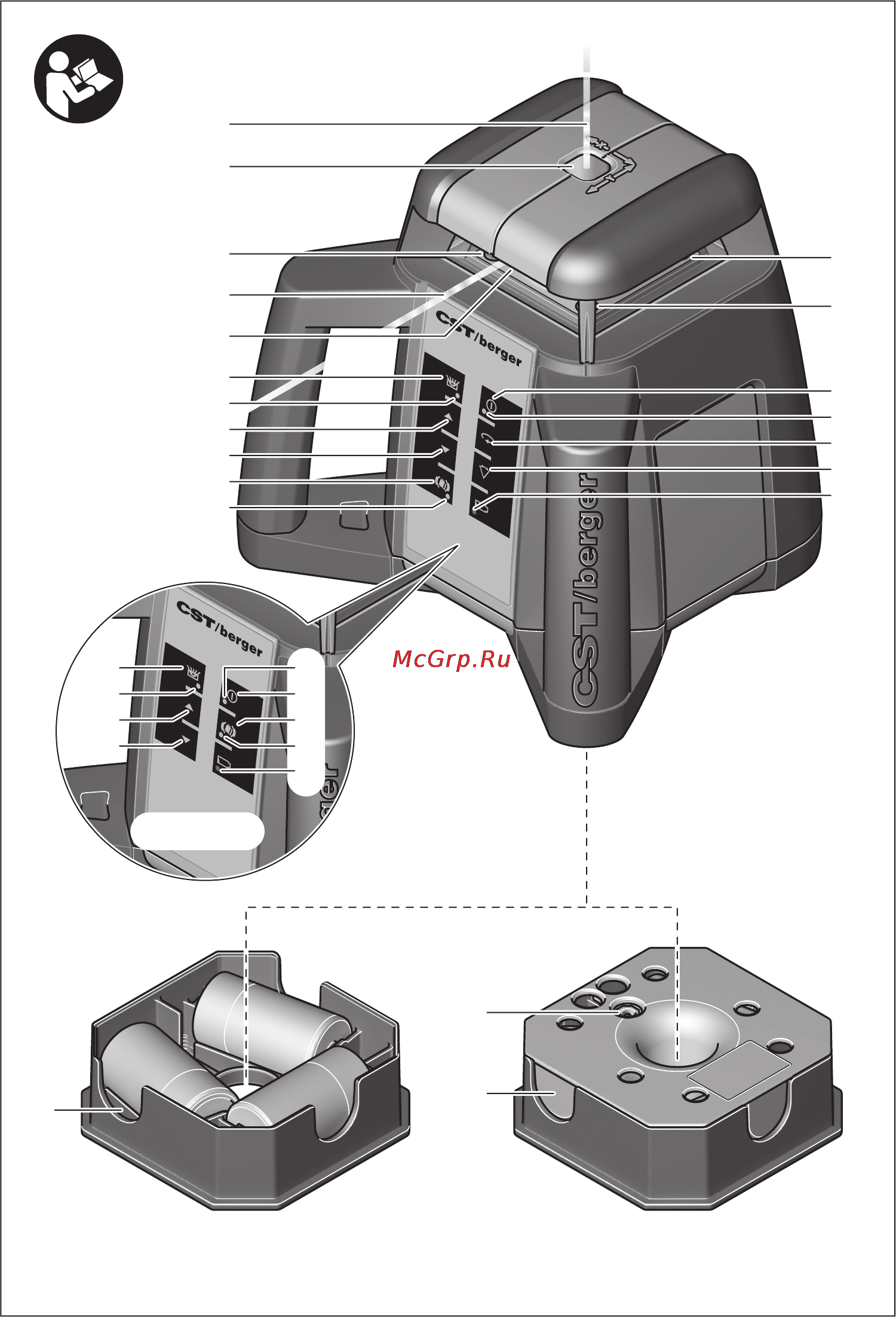 Cst/berger RL25H Set [3/501] Rl25hv