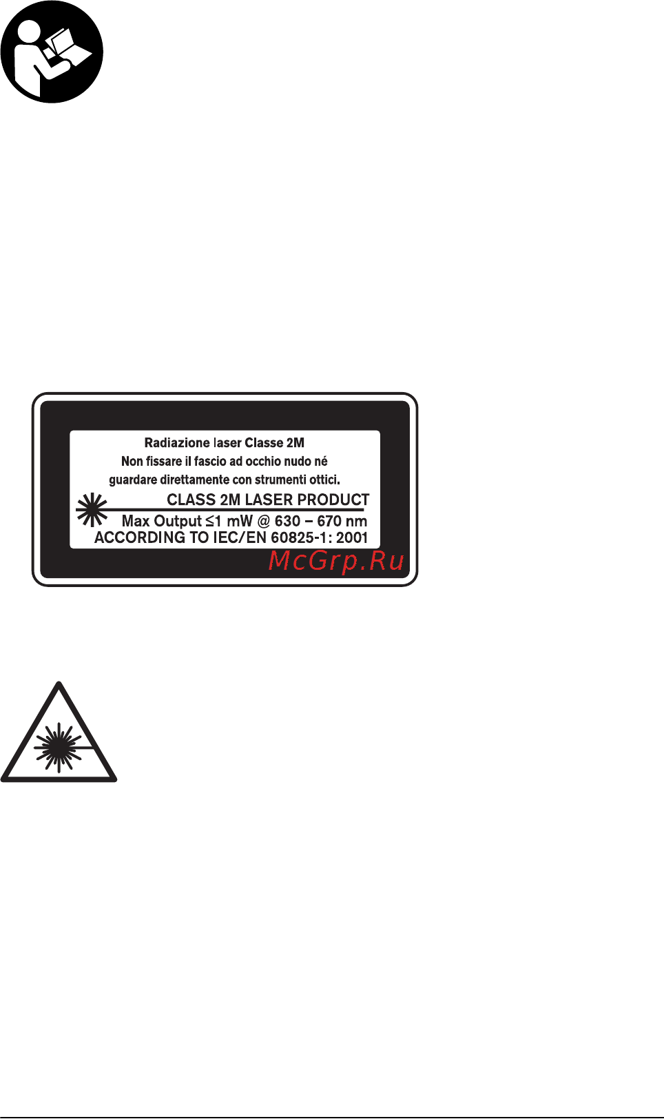 Cst/berger ILMXL [55/320] Norme di sicurezza
