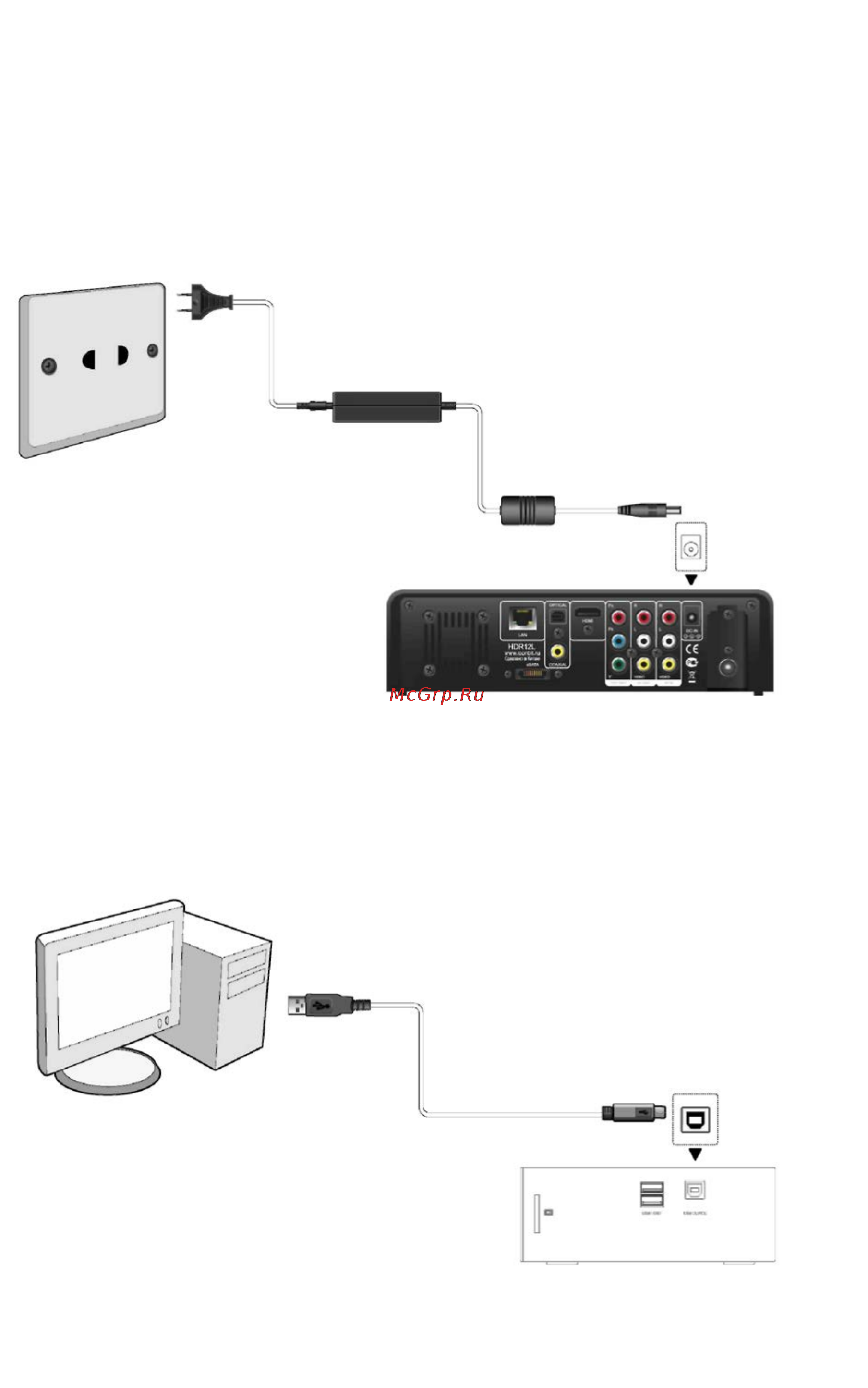 Iconbit HDR12DVBT [7/51] Подключения