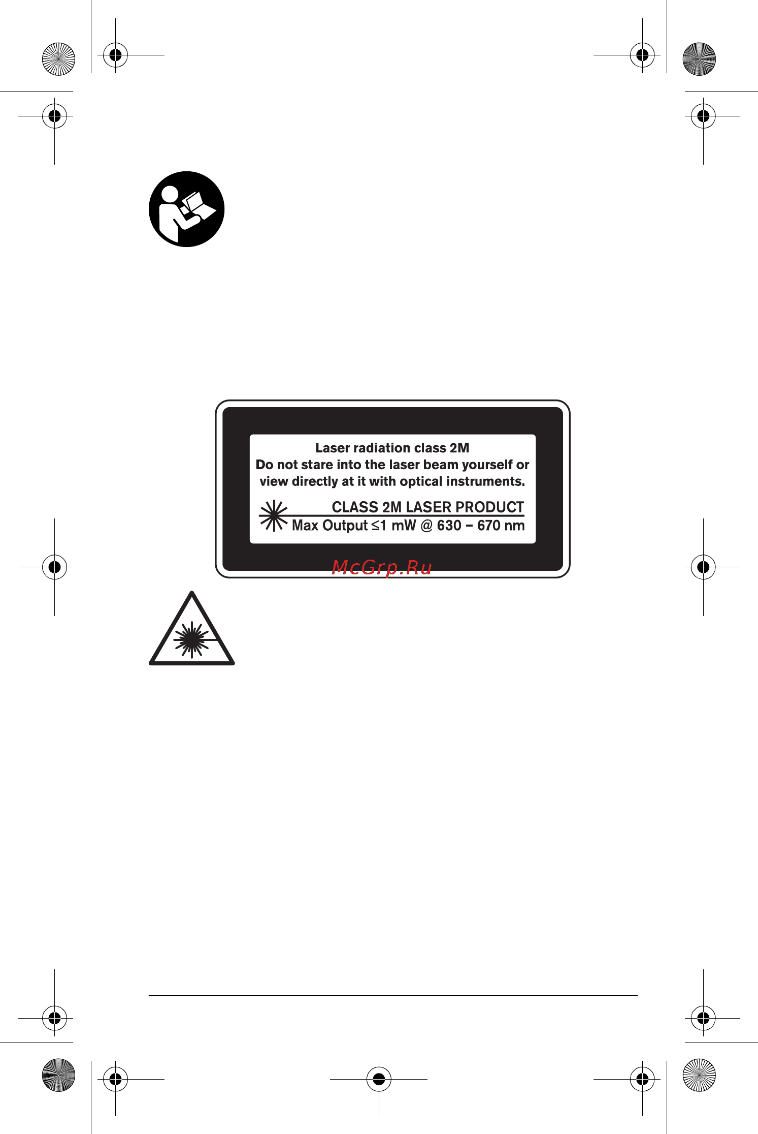 Cst/berger LM2 [13/217] Safety notes