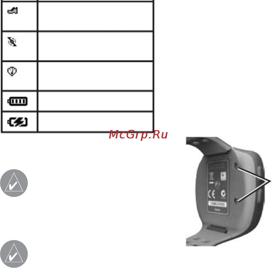 Garmin Forerunner 310 XT HRM [8/72] Шаг 1 зарядка батареи