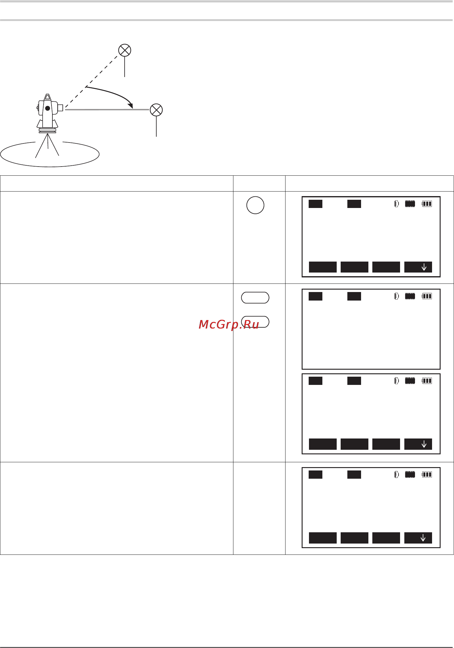 Cst/berger CST302R [95/496] Meranie uhlov