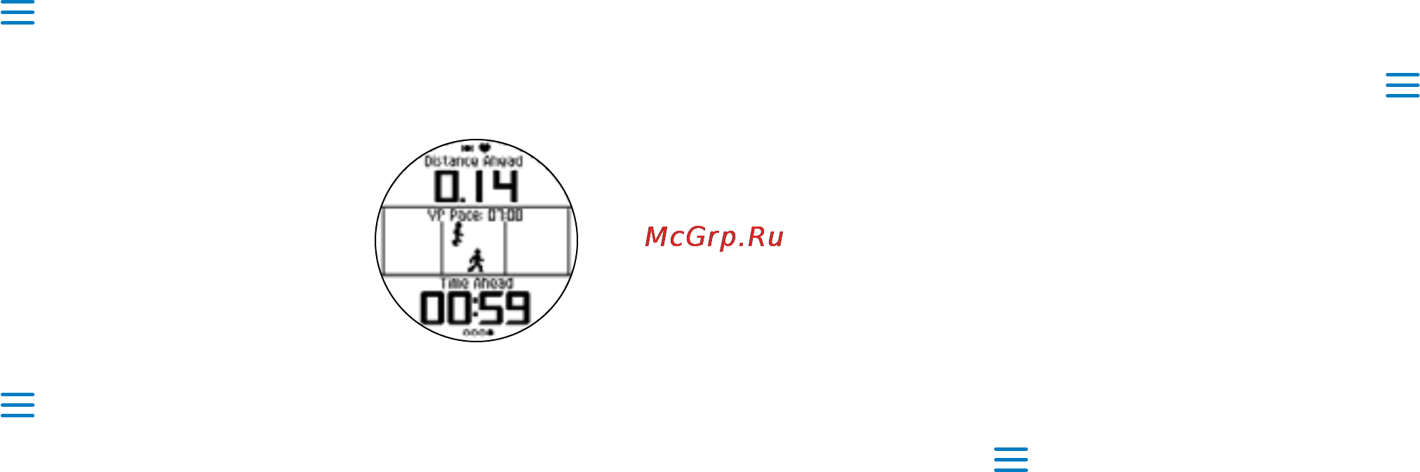 Garmin Forerunner 610 HRM [8/28] Виртуальный гонщик virtual racer