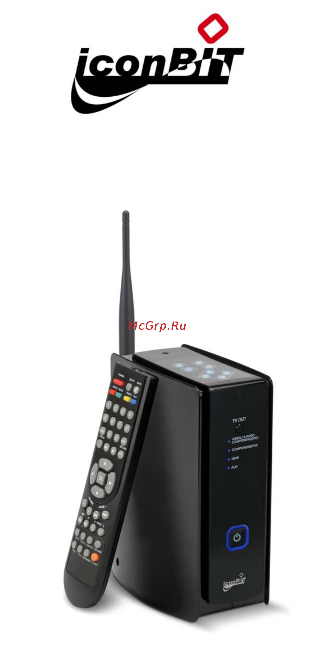 Iconbit HD370W Инструкция по эксплуатации онлайн