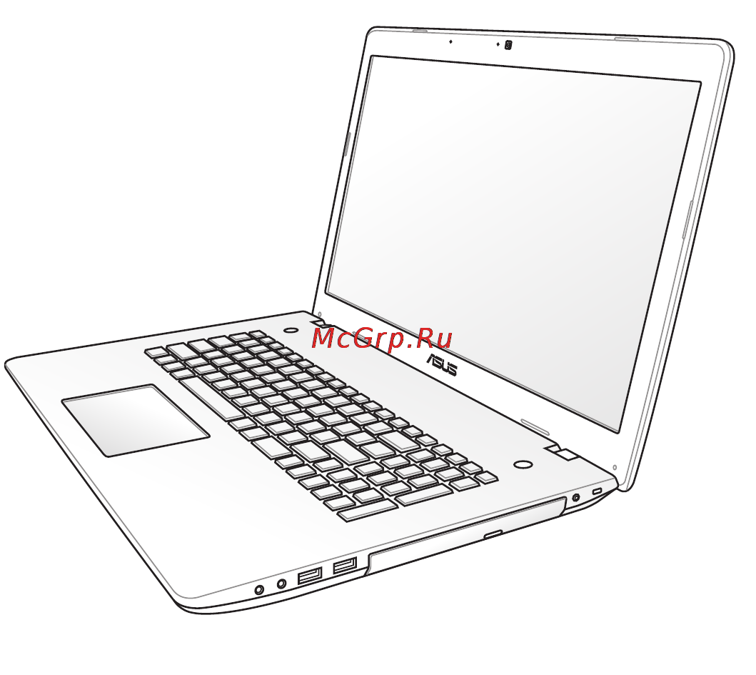 Asus N76VB-T4080H Инструкция по эксплуатации онлайн