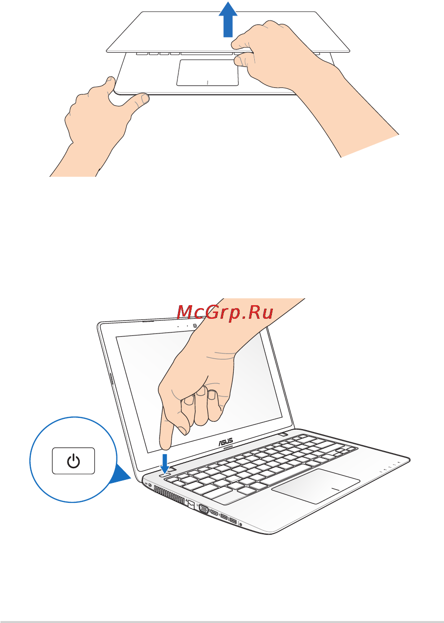 Asus X551CA-SX015H [28/113] Откройте крышку