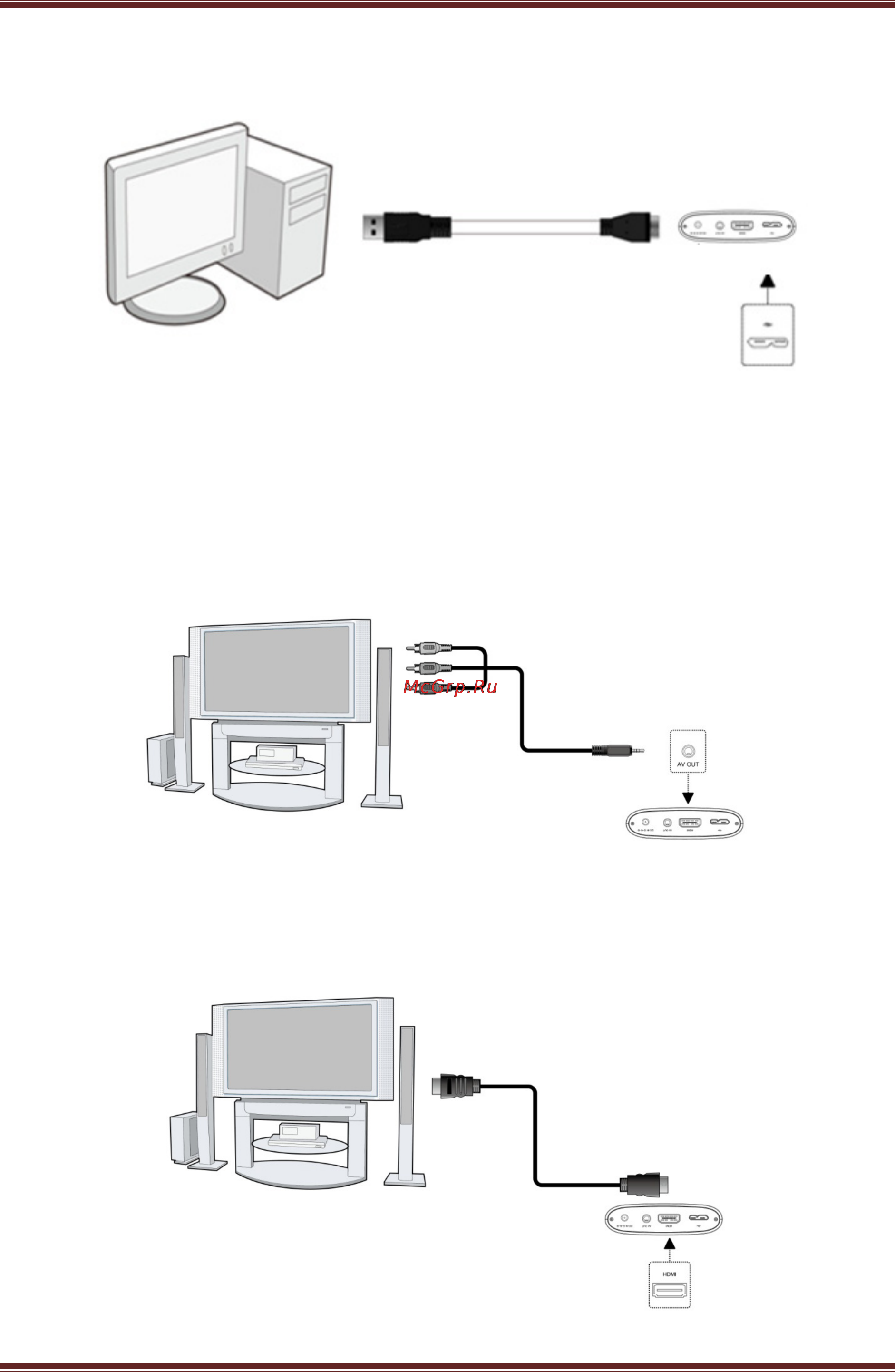 Iconbit XD290HDMI [8/21] Подключение к компьютеру
