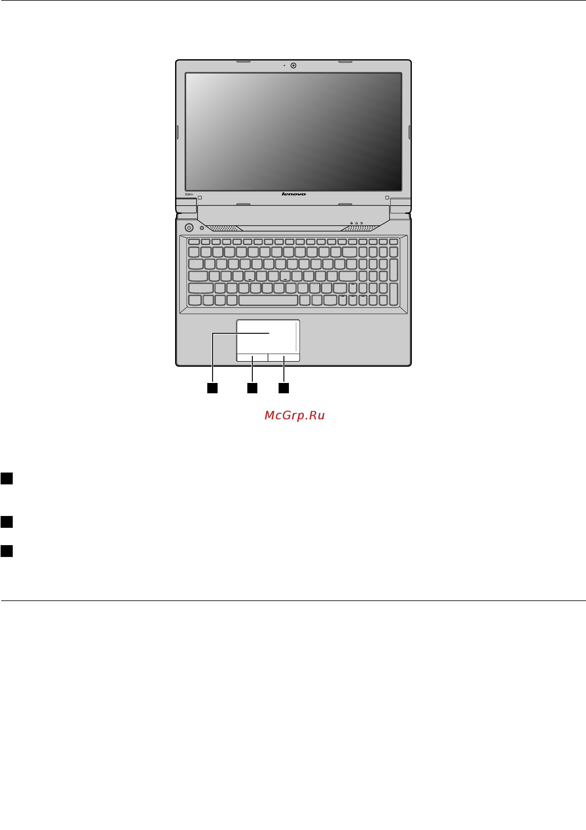 Lenovo Idea Pad B590 (59364297) [32/90] Использование сенсорной панели