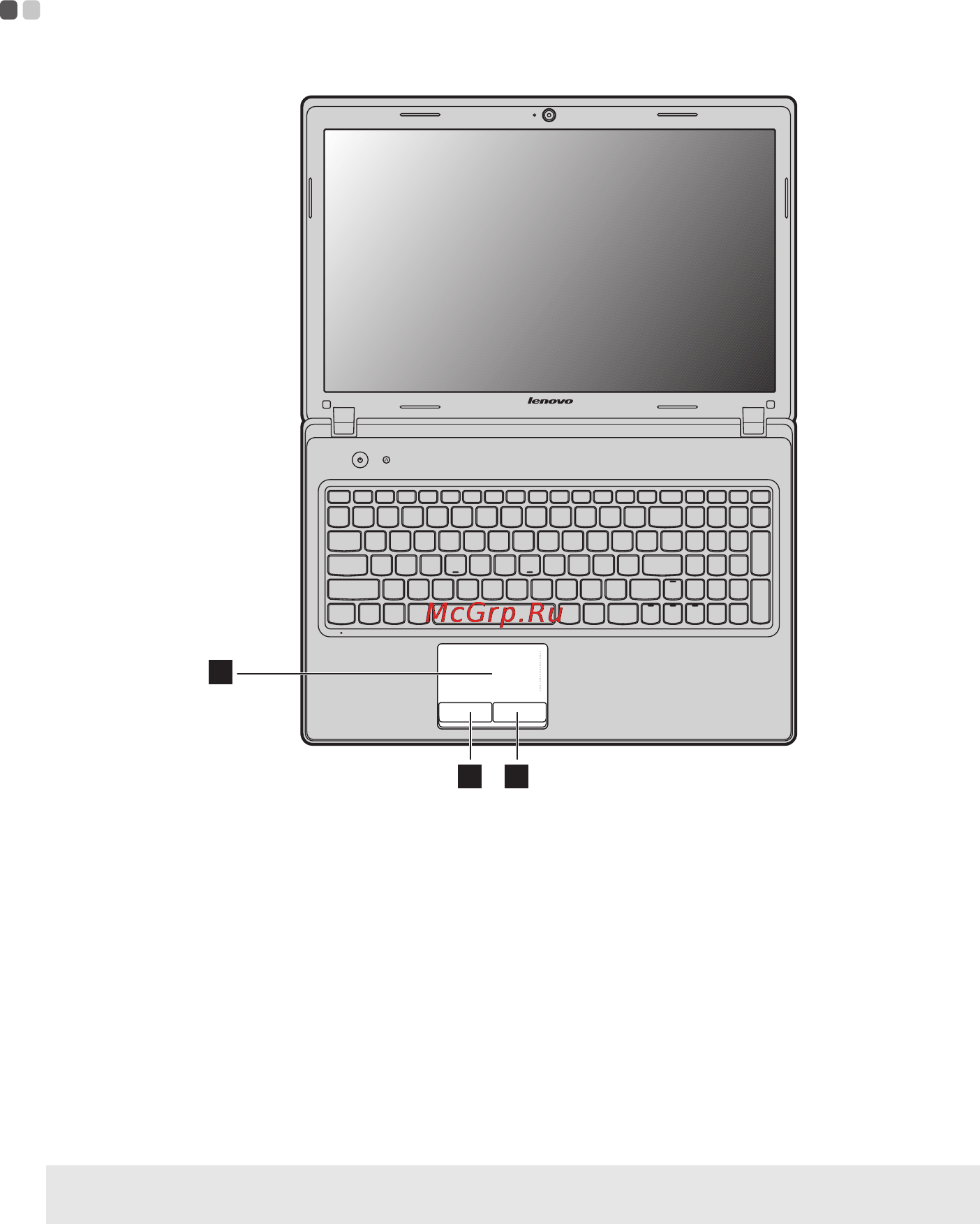 Lenovo Idea Pad G580 (59405176) [25/65] Использование сенсорной панели