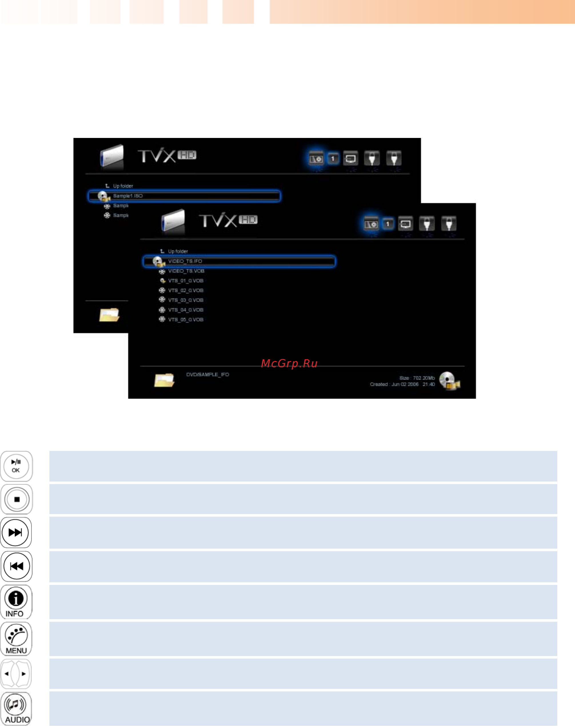 Dvico TVIX PVR R-2230 [39/68] Dvd navigation